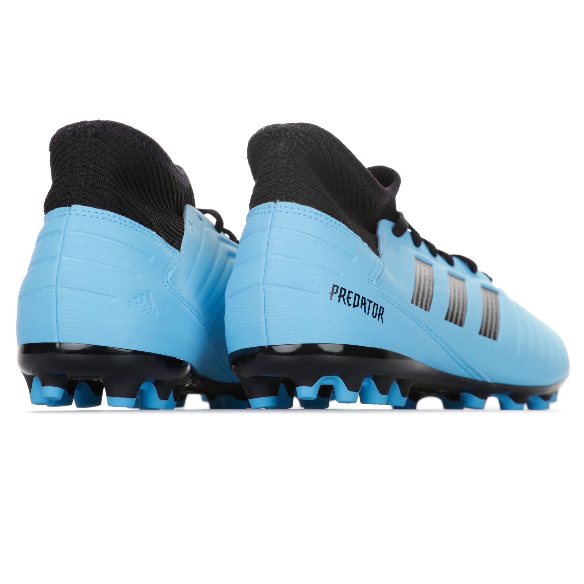 Botas de Fútbol Predator 19.3 Junior AG Azul Negro - Fútbol Factory