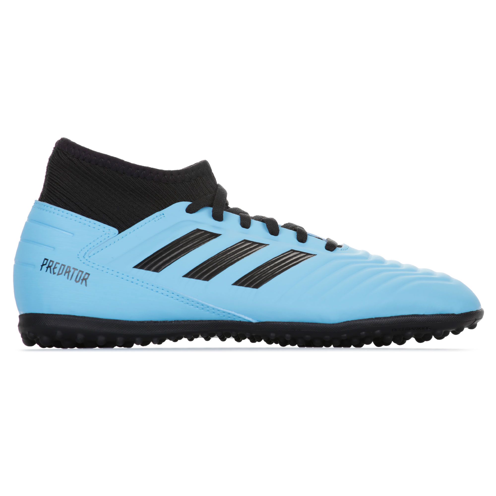 Botas de Fútbol Predator Tango 19.3 Multitaco Junior Azul Negro - Fútbol Factory
