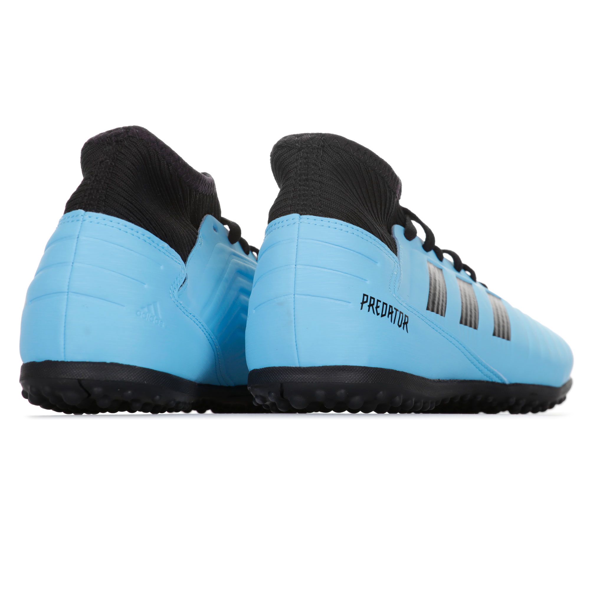 Botas de Fútbol Predator Tango 19.3 Multitaco Junior Azul Negro - Fútbol Factory