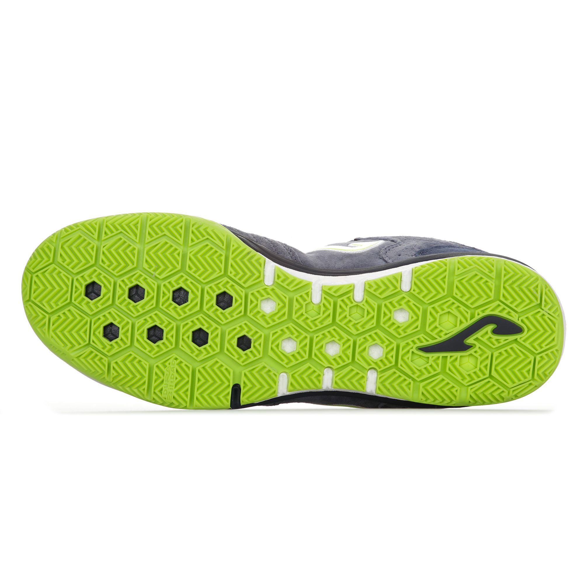 Zapatillas de Fútbol Sala Top Flex Nobuck IC Marino Fluor - Fútbol Factory