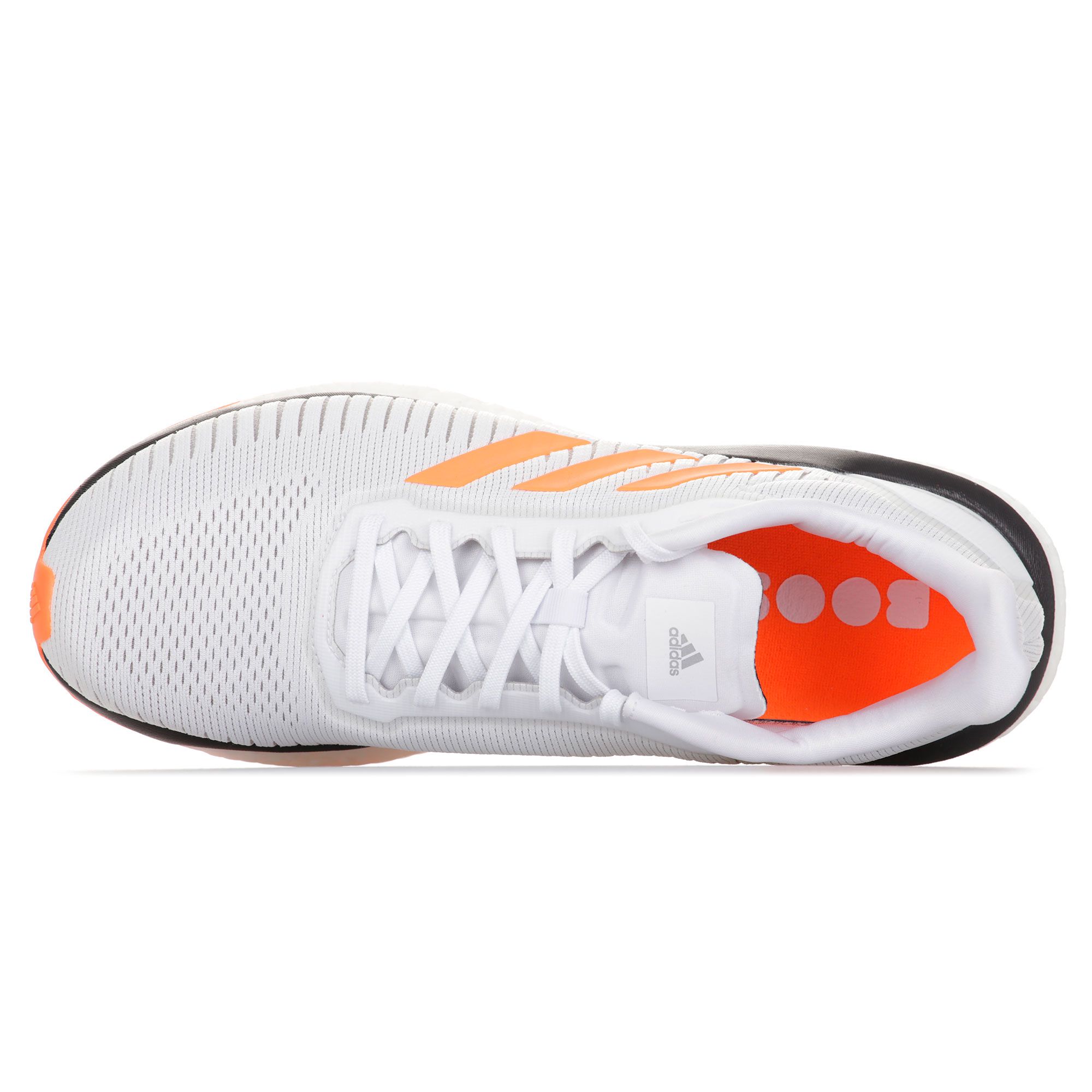 Zapatillas de Running Solar Drive 19 Blanco Naranja - Fútbol Factory