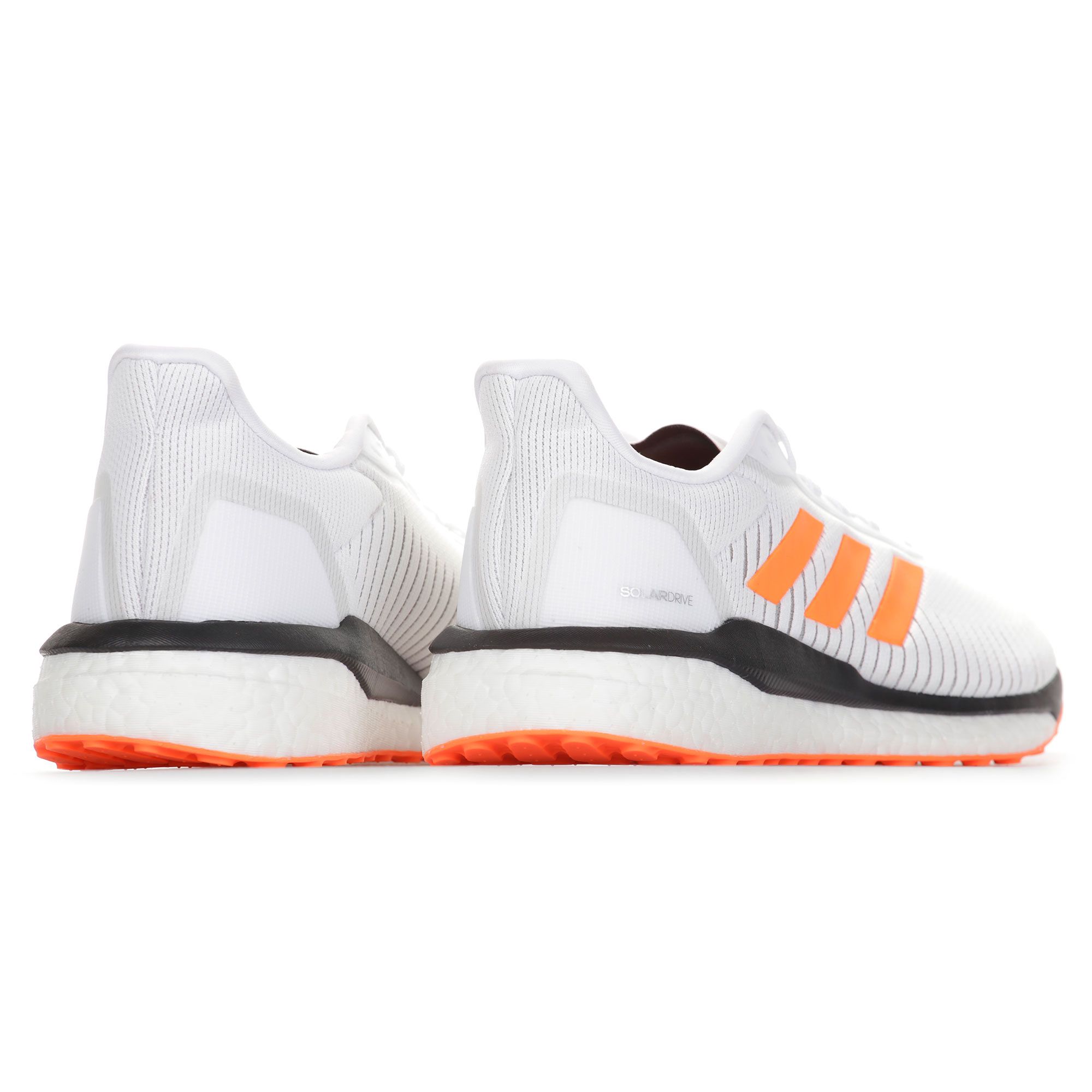 Zapatillas de Running Solar Drive 19 Blanco Naranja - Fútbol Factory