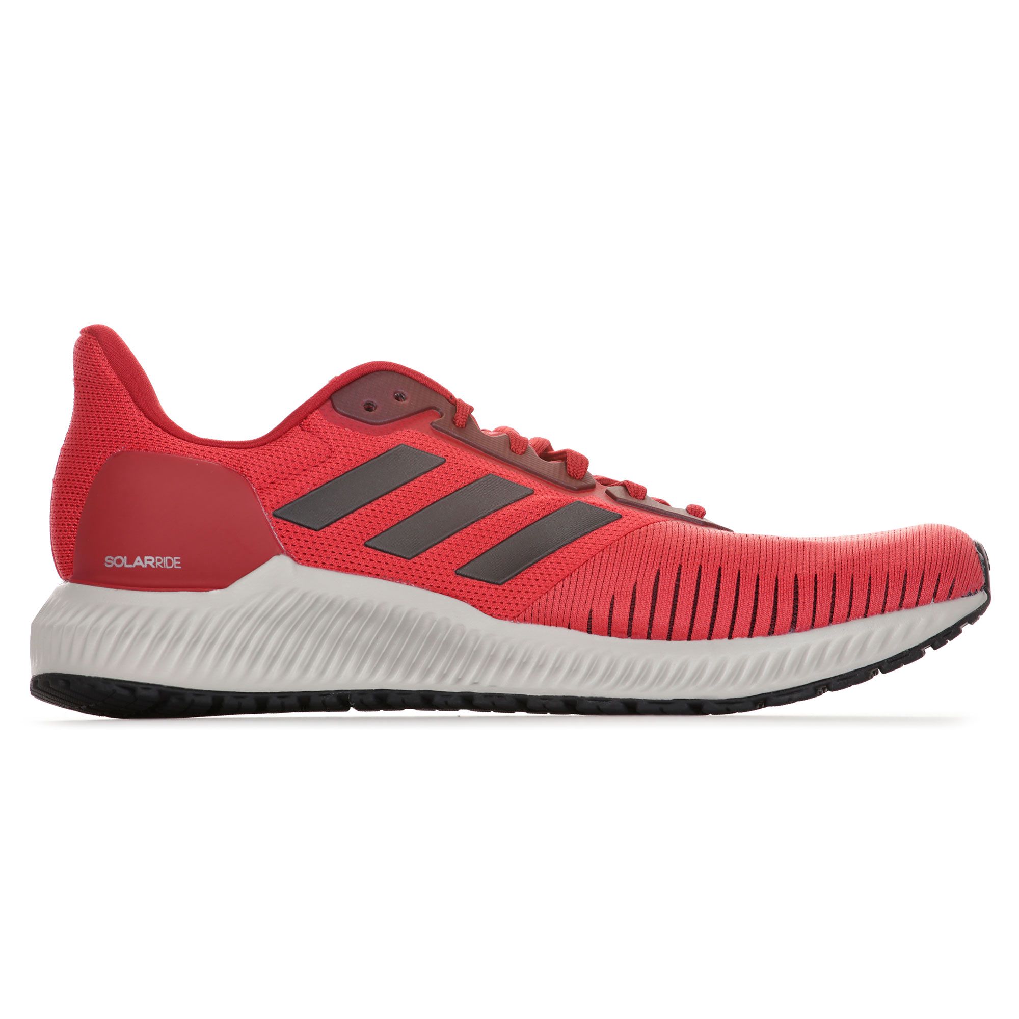 Zapatillas de Running Solar Ride Rojo Negro - Fútbol Factory