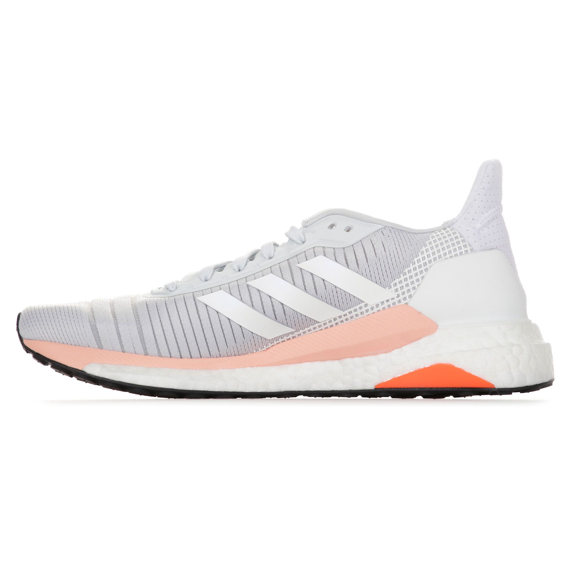 Zapatillas de Running Solar Glide 19 Mujer Gris Rosa - Fútbol Factory