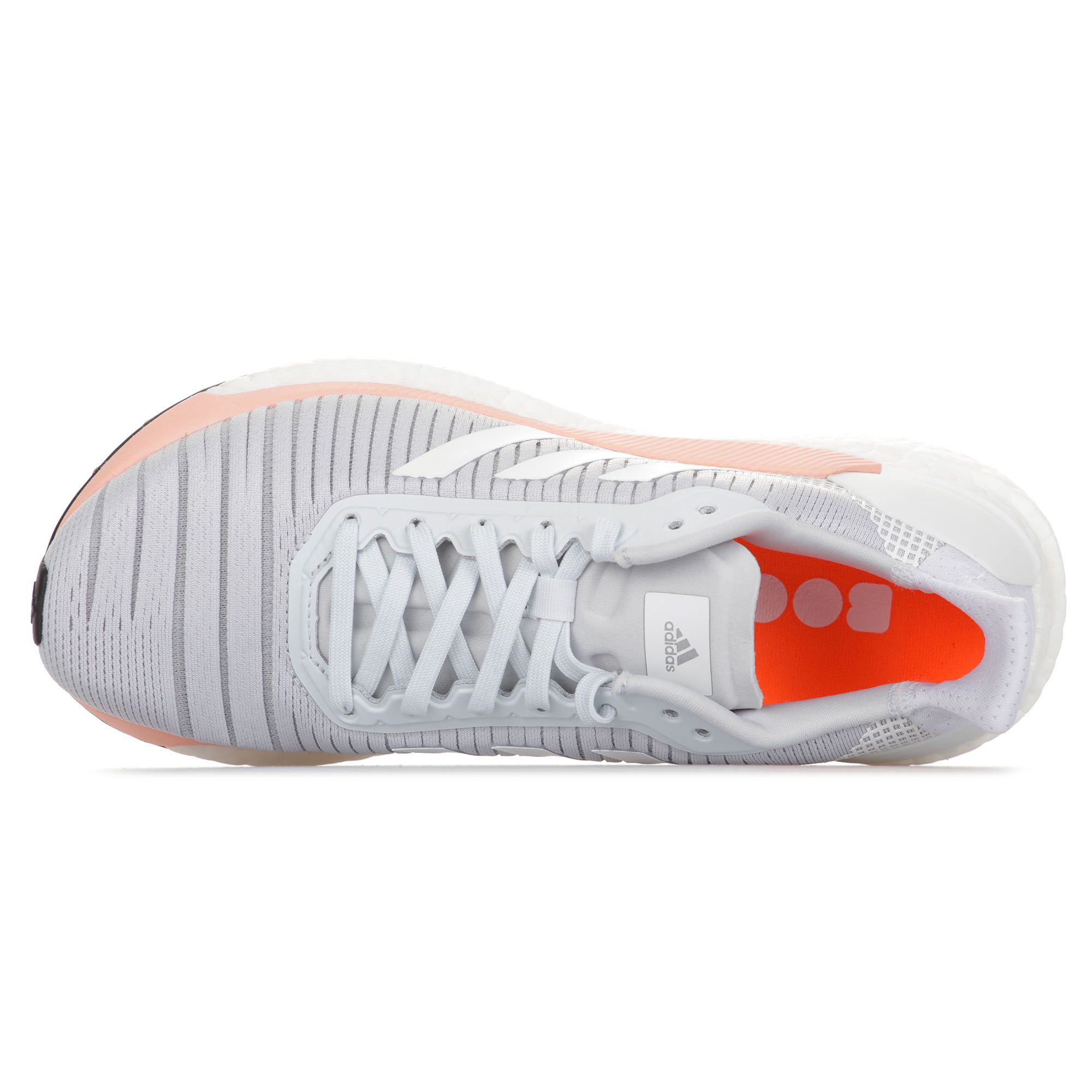 Zapatillas de Running Solar Glide 19 Mujer Gris Rosa - Fútbol Factory