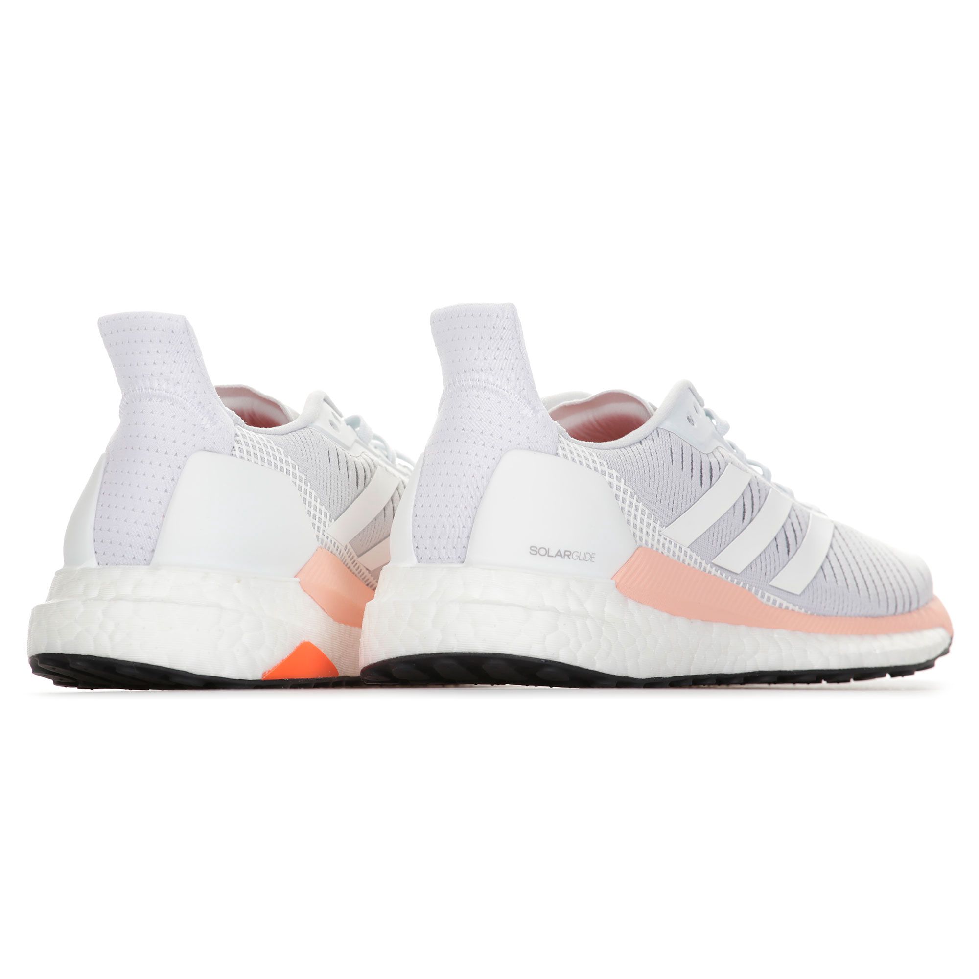 Zapatillas de Running Solar Glide 19 Mujer Gris Rosa - Fútbol Factory