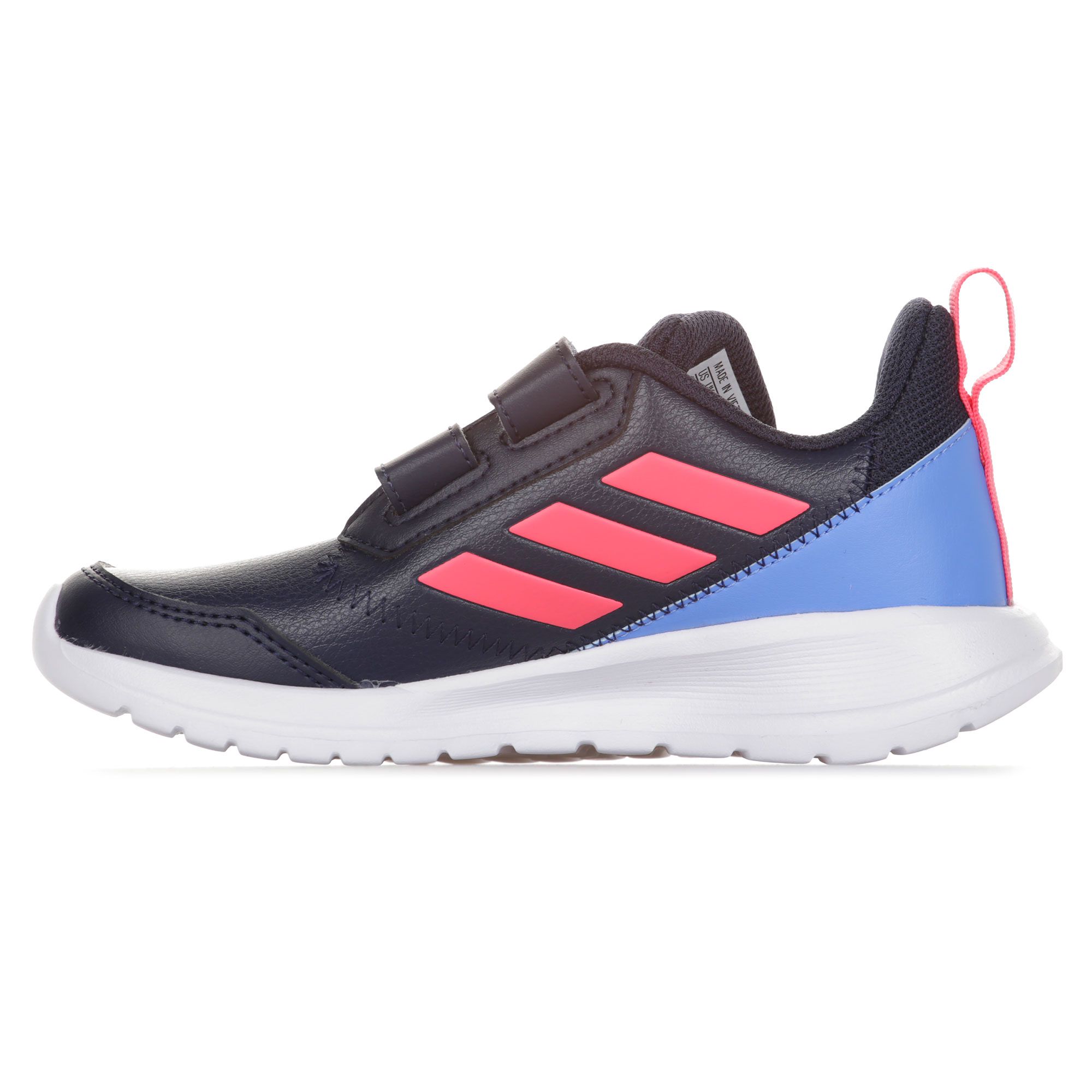 Zapatillas de Running AltaRun Velcro Junior Azul Rosa - Fútbol Factory