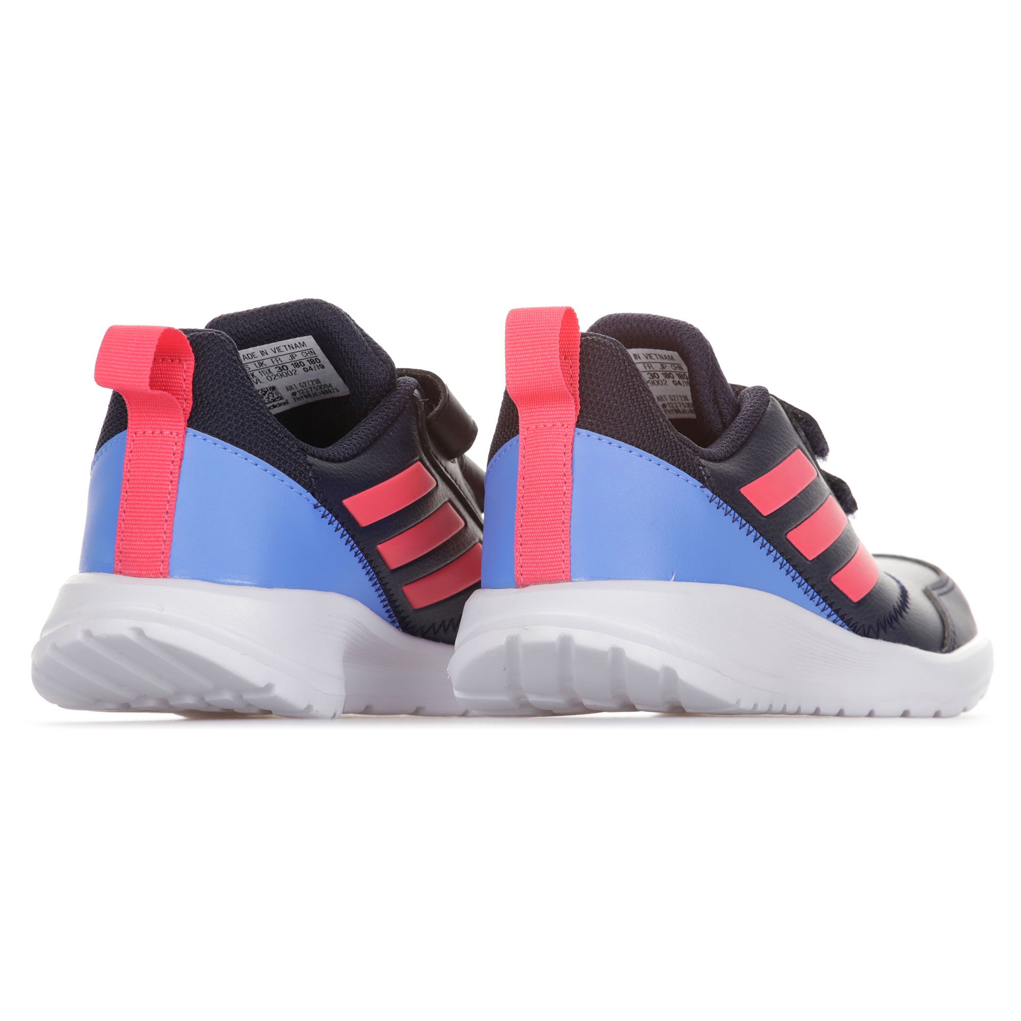Zapatillas de Running AltaRun Velcro Junior Azul Rosa - Fútbol Factory
