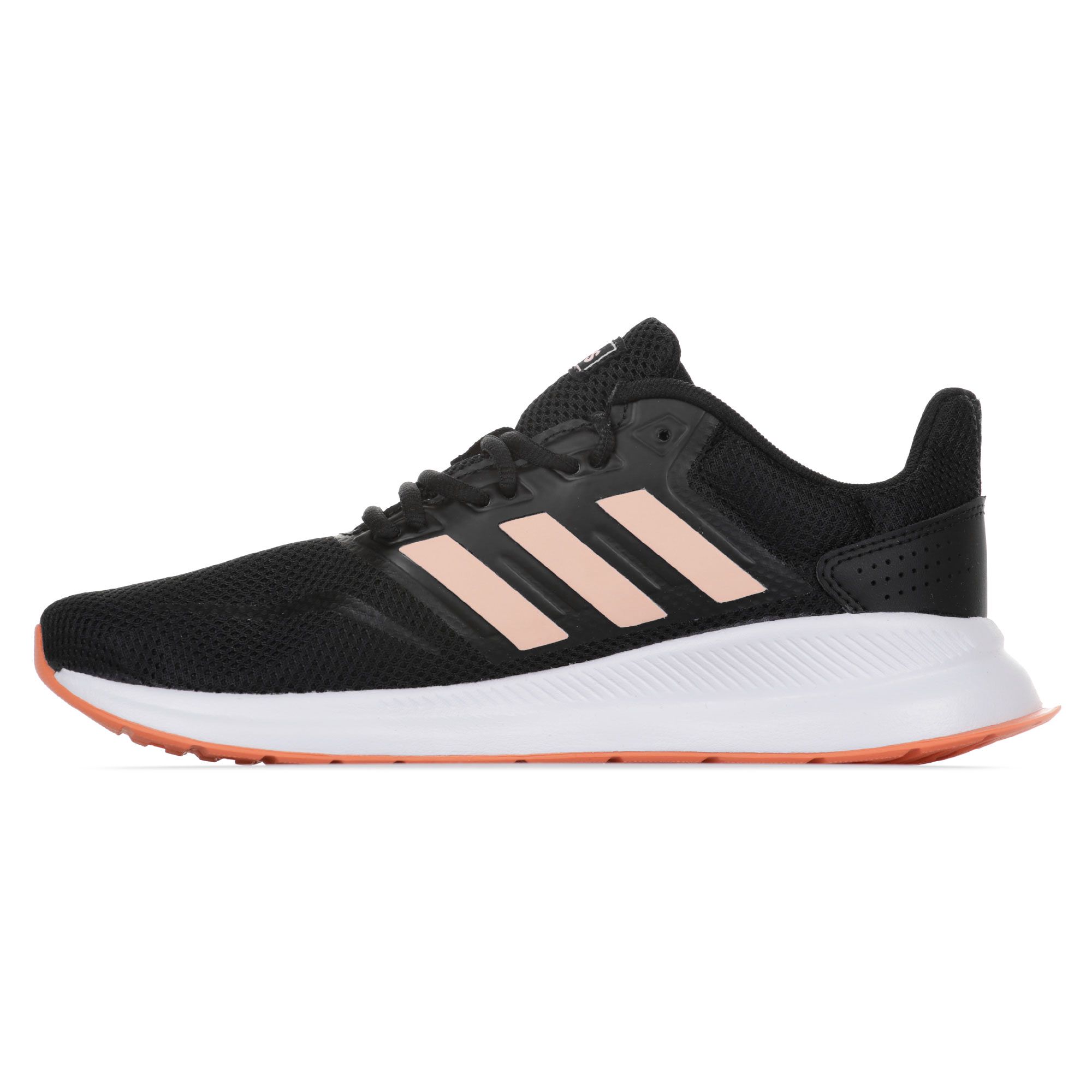 Zapatillas de Running RunFalcon Junior Negro Rosa - Fútbol Factory