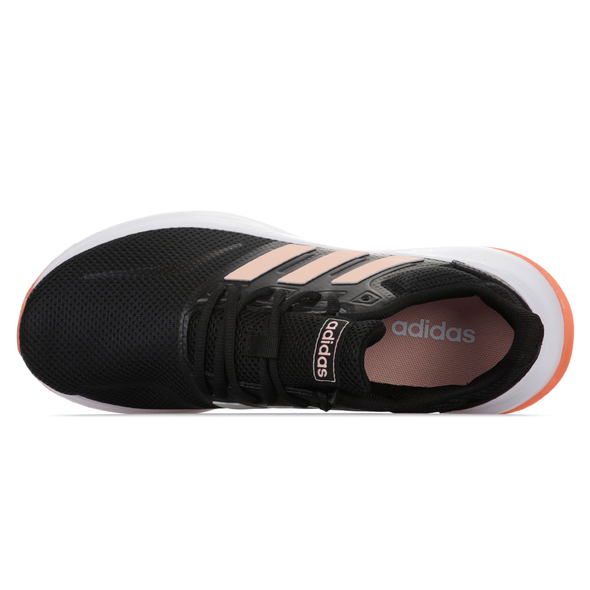 Zapatillas de Running RunFalcon Junior Negro Rosa - Fútbol Factory