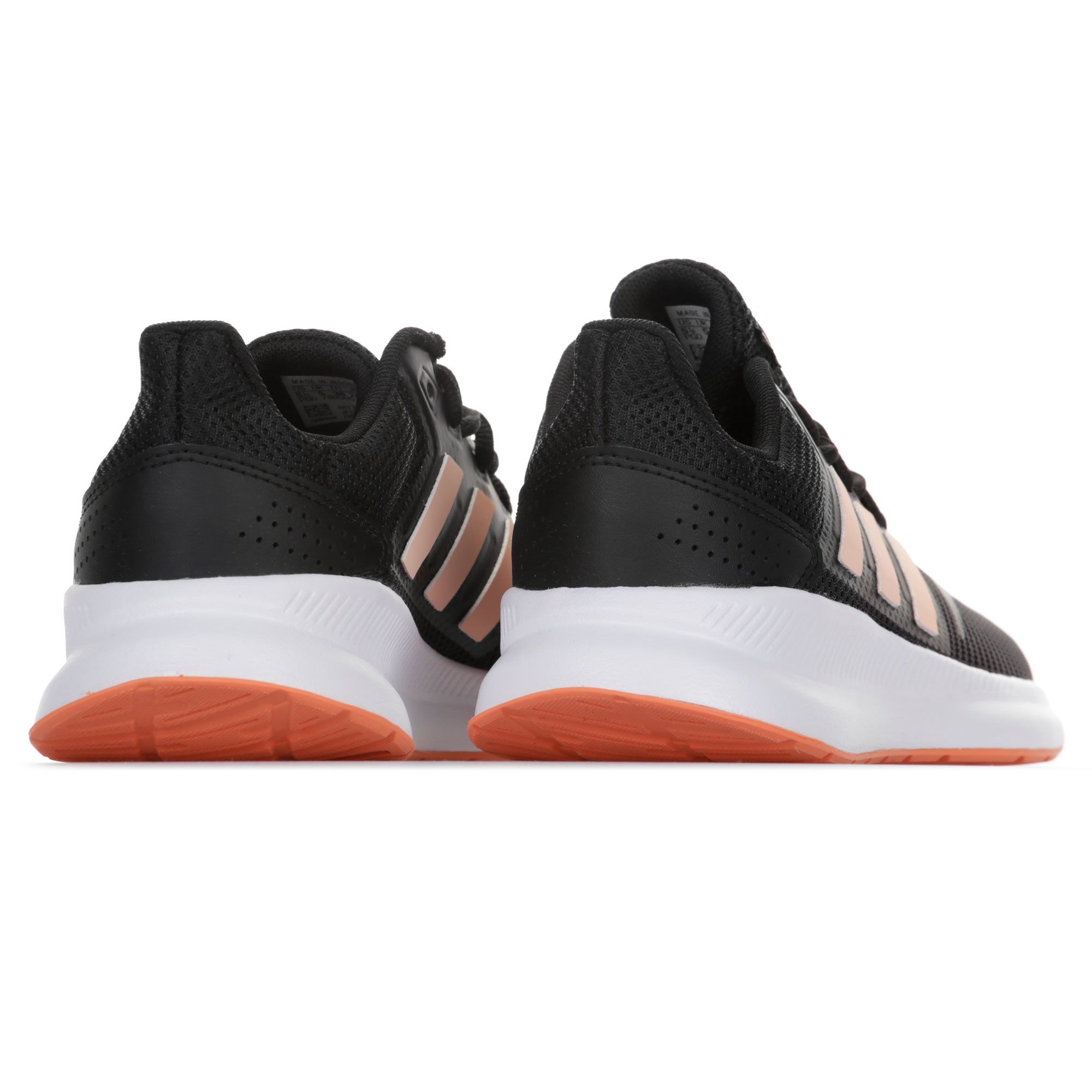 Zapatillas de Running RunFalcon Junior Negro Rosa - Fútbol Factory