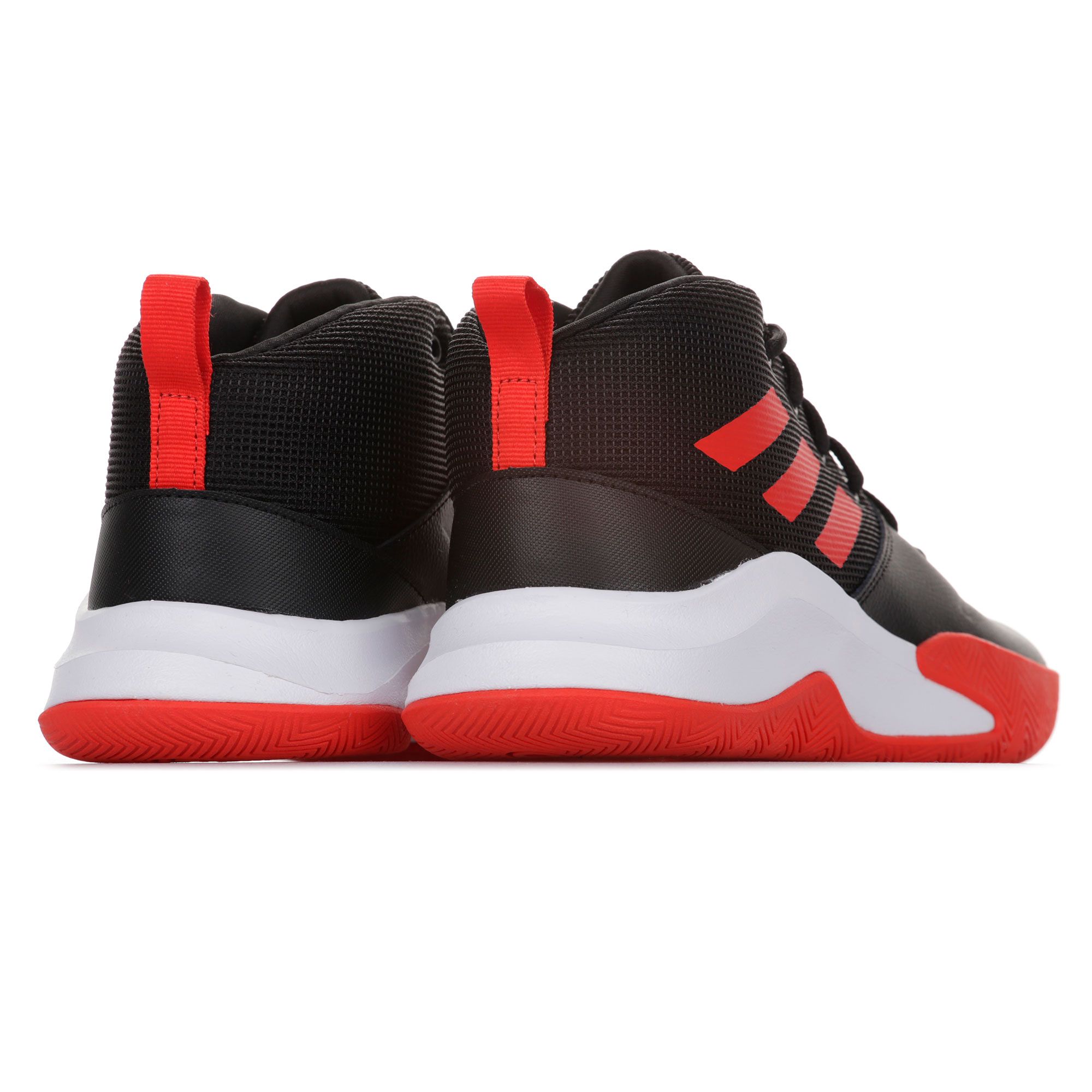 Zapatillas de baloncesto Own The Game Wide Negro Rojo - Fútbol Factory