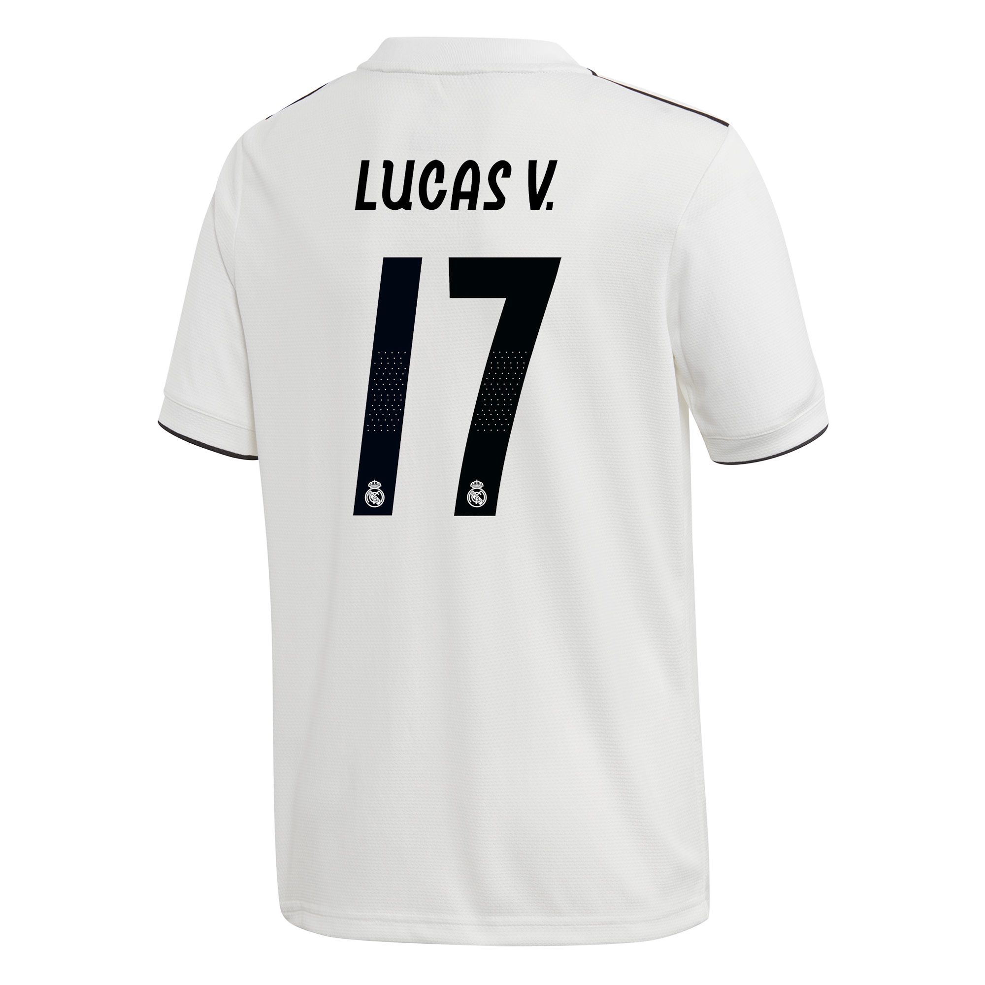 Camiseta 1ª Real Madrid 2018/2019 Junior Lucas Vázquez - Fútbol Factory