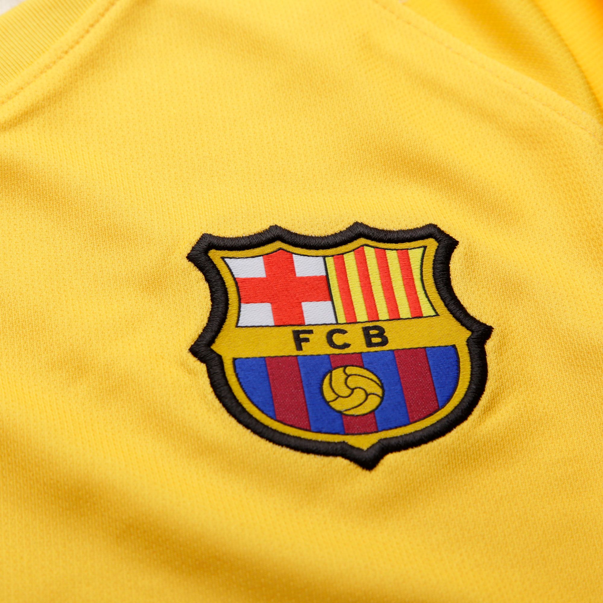 Camiseta 2ª FC Barcelona 2019/2020 Mujer Amarillo - Fútbol Factory