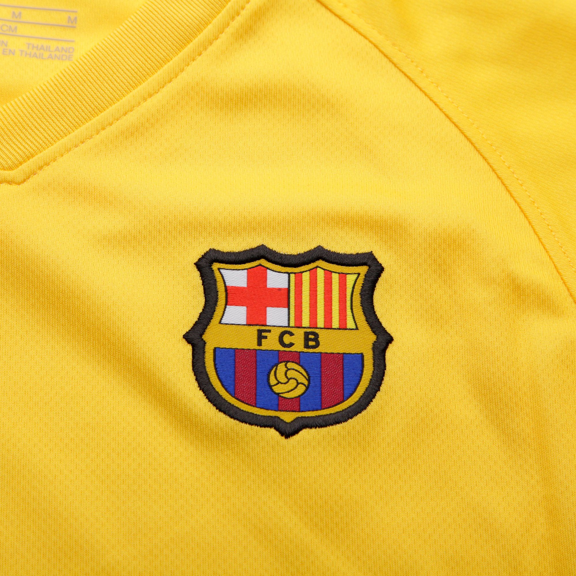 Conjunto 2ª FC Barcelona 2019/2020 Infantil Amarillo - Fútbol Factory