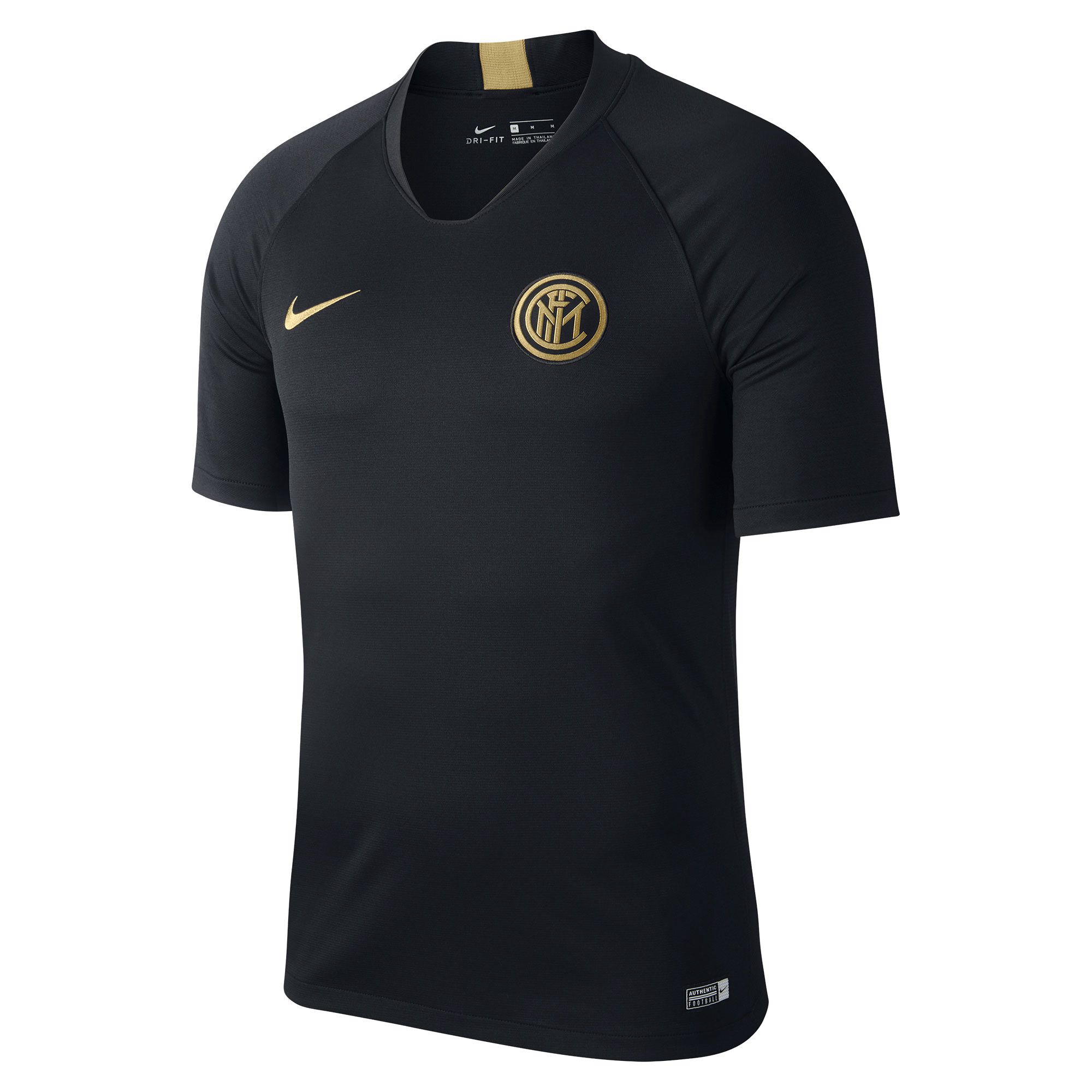 Camiseta de Training Inter Milan 2019 2020 Dri FIT Strike Negro