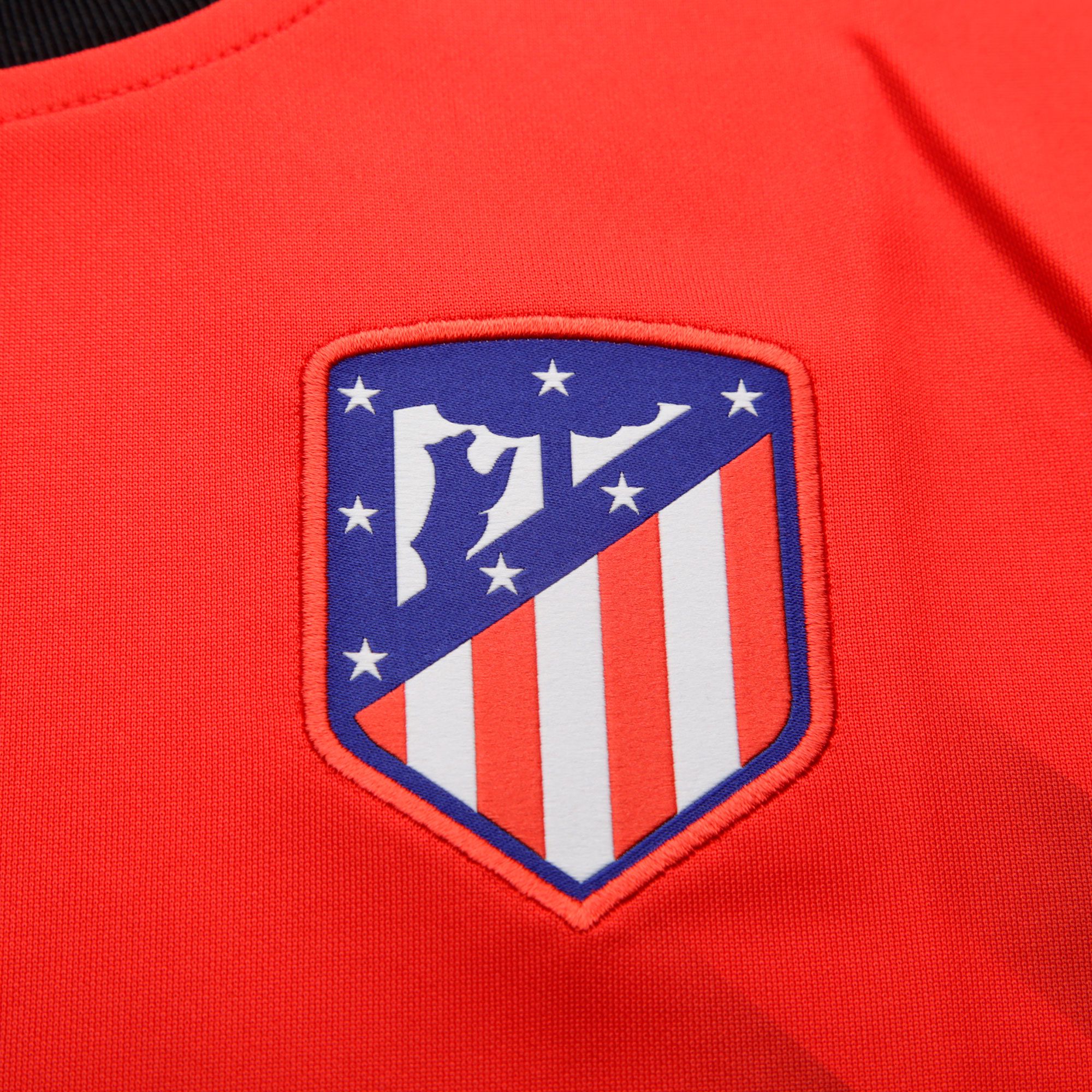 Camiseta Training Atletico de Madrid Dri-FIT 2019/2020 Junior Rojo Negro - Fútbol Factory