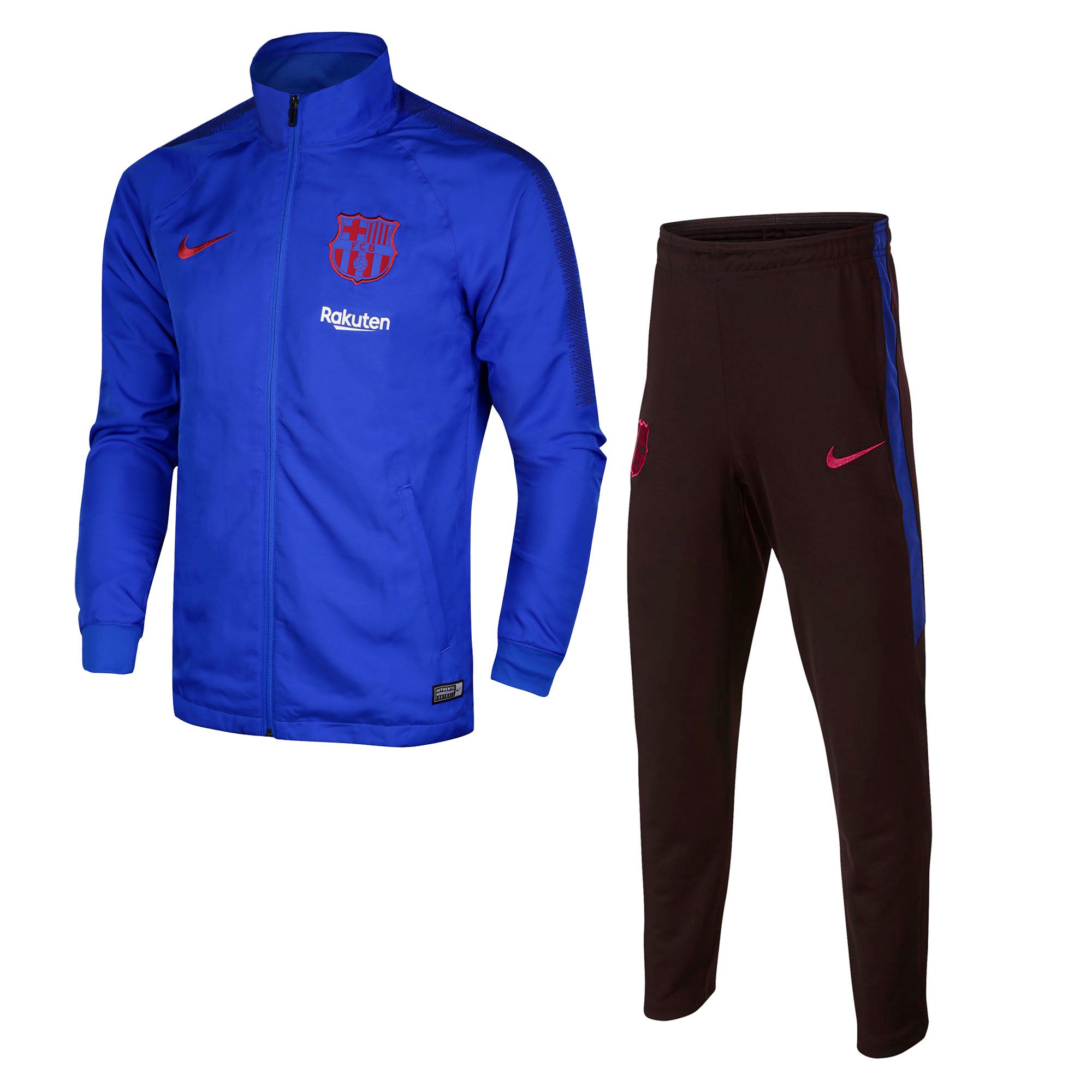 Chandal Pre Match FC Barcelona 2019 2020 Strike Azul Burdeos