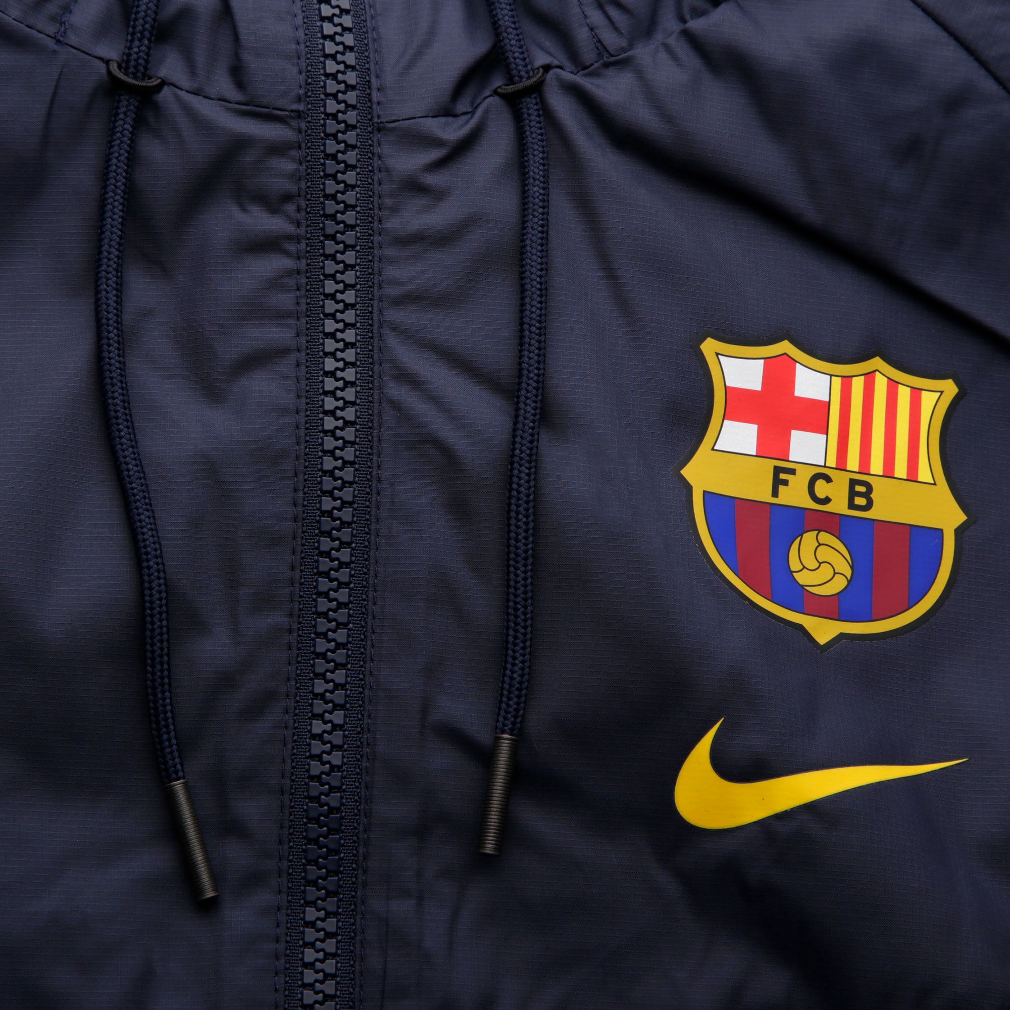 Chaqueta de Paseo FC Barcelona 2019/2020 Windrunner Marino - Fútbol Factory