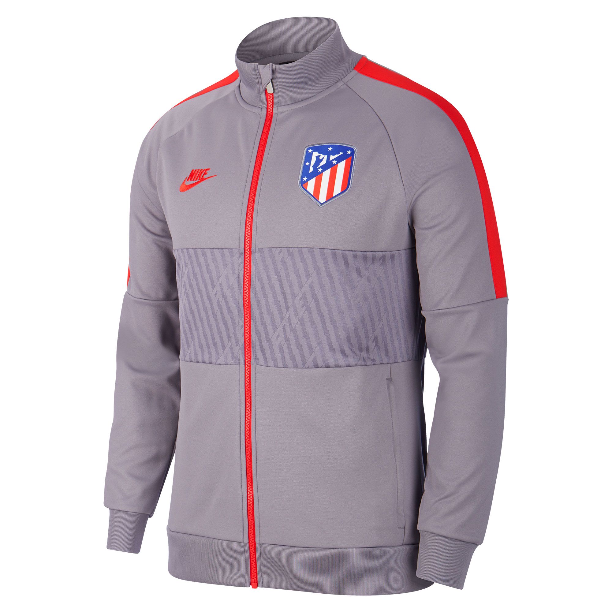 Chaqueta de Paseo Atletico de Madrid 2019/2020 ´96 Gris Rojo - Fútbol Factory