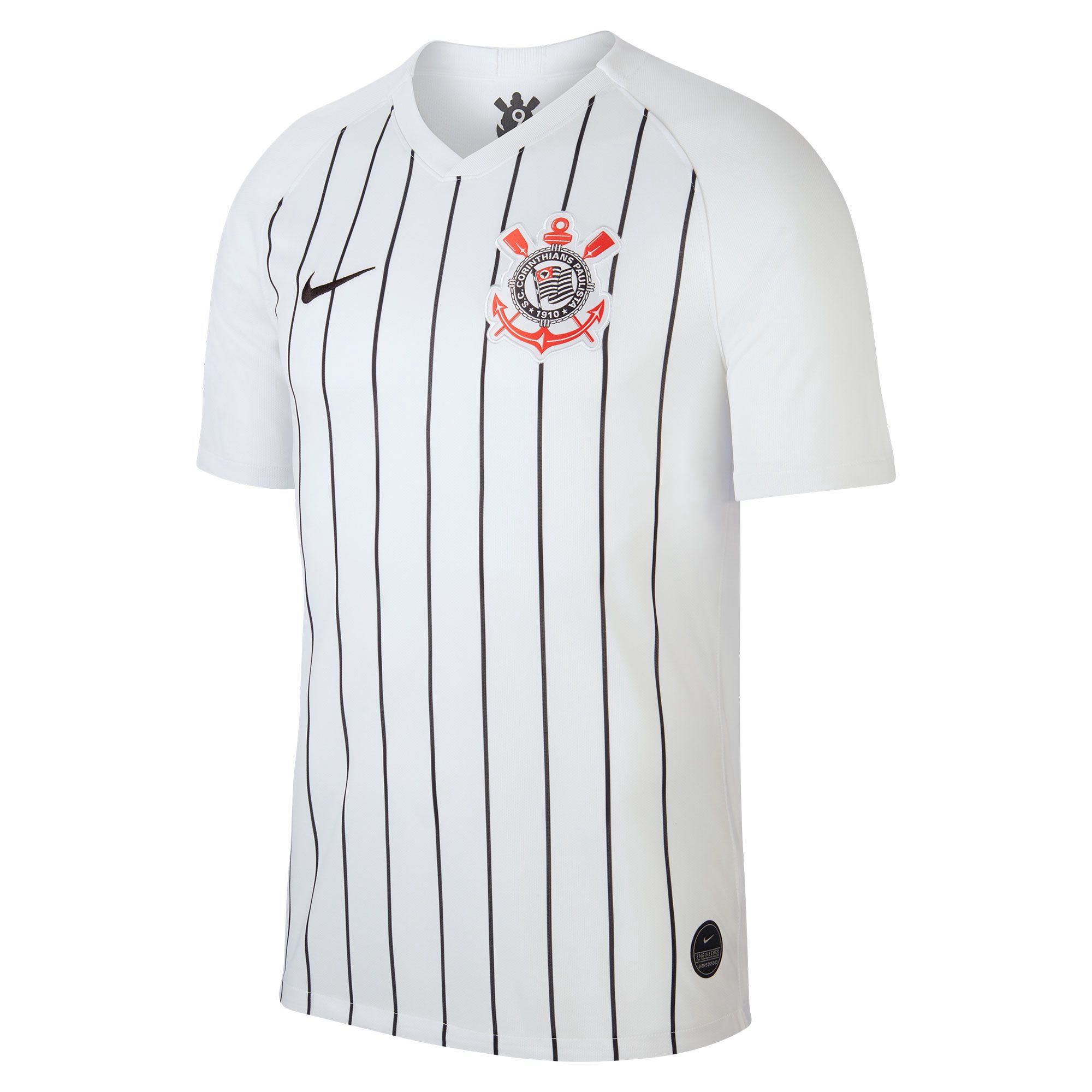 Camiseta 1ª Corinthians Paulista 2019/2020 Blanco - Fútbol Factory