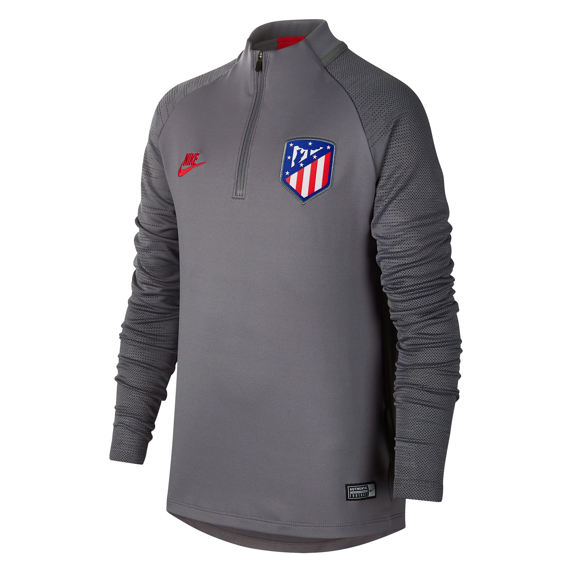 Sudadera de Training Atlético de Madrid 2019/2020 Dri-FIT Strike Junior Gris - Fútbol Factory