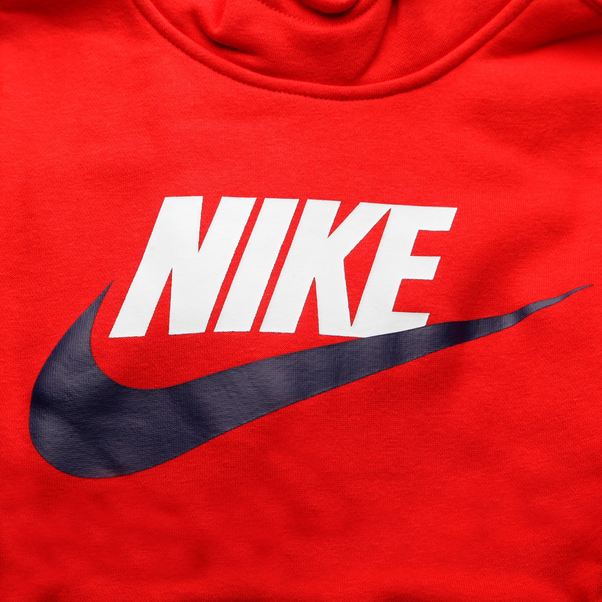 Sudadera con Capucha NSW Junior Rojo - Fútbol Factory