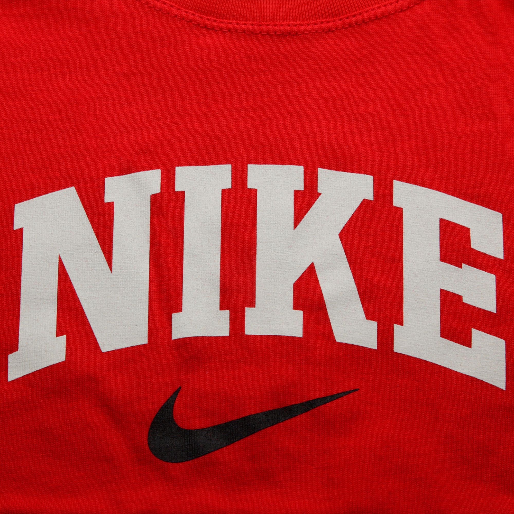 Camiseta NSW Varsity Cropped Rojo - Fútbol Factory