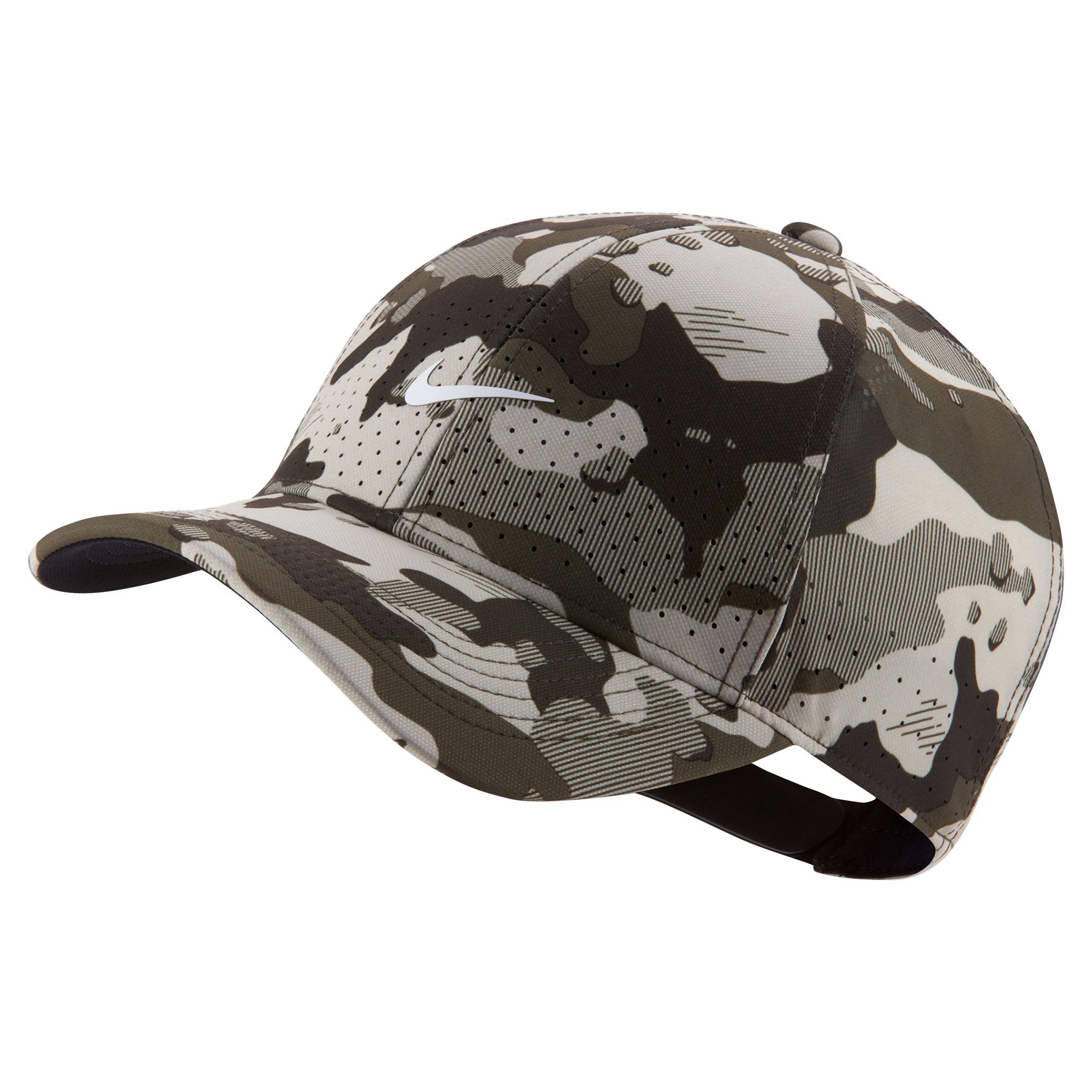 Gorra de Running AeroBill Verde Camo - Fútbol Factory