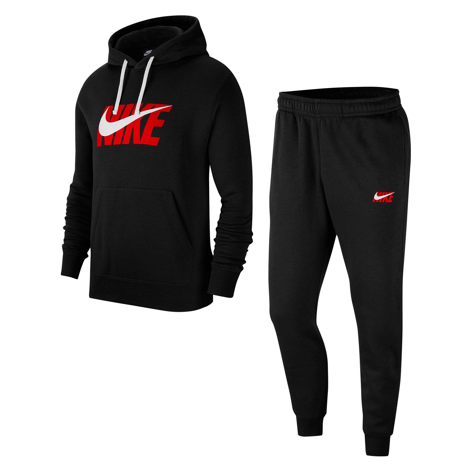 Chandal nike rojo y negro online