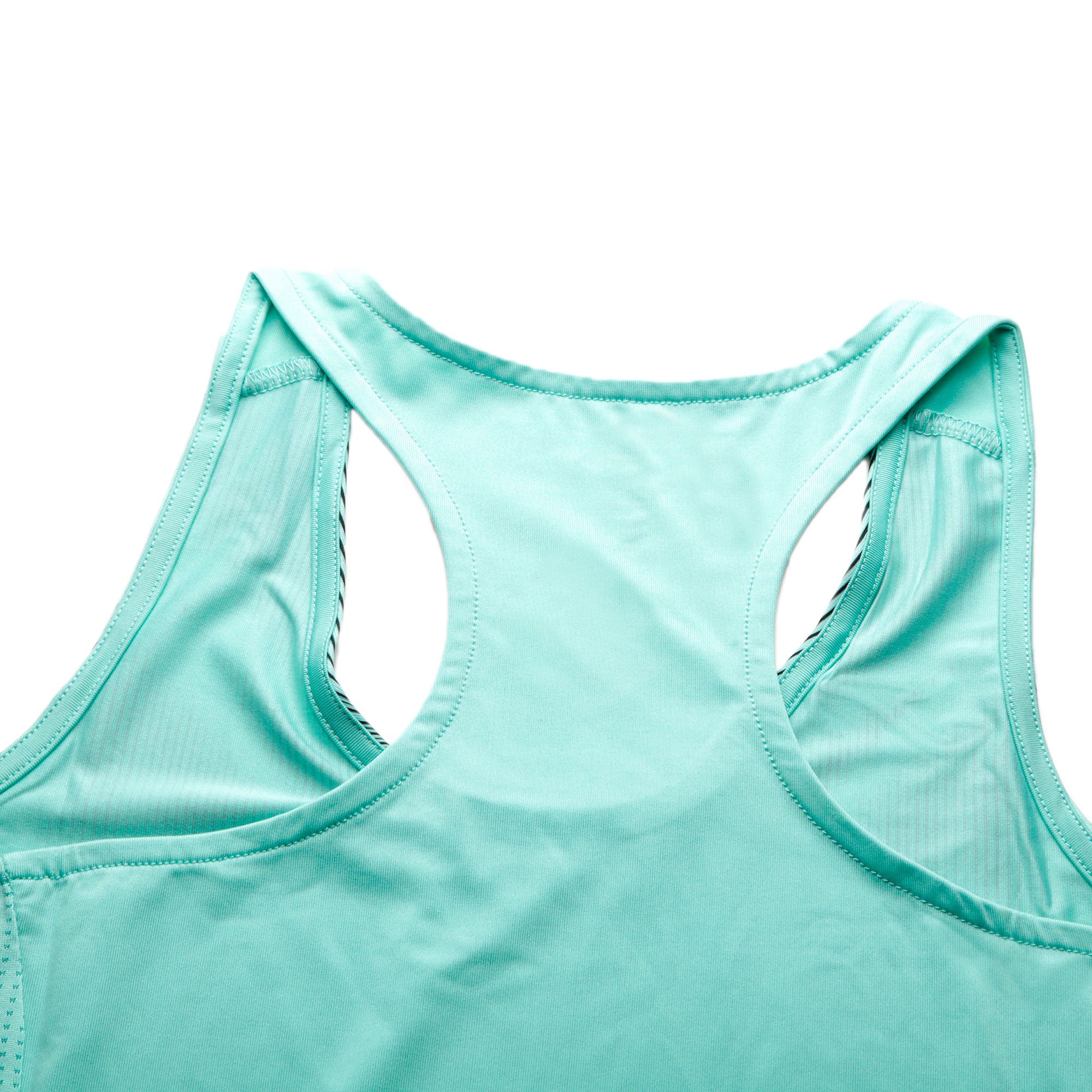 Camiseta de Running Olimpia Tirantes Mujer Verde Negro - Fútbol Factory