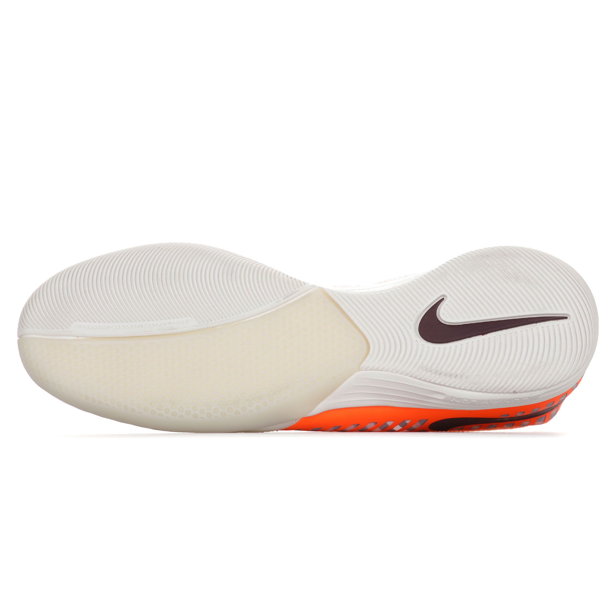 Zapatillas de Fútbol Sala LunarGato II IC Naranja Blanco - Fútbol Factory