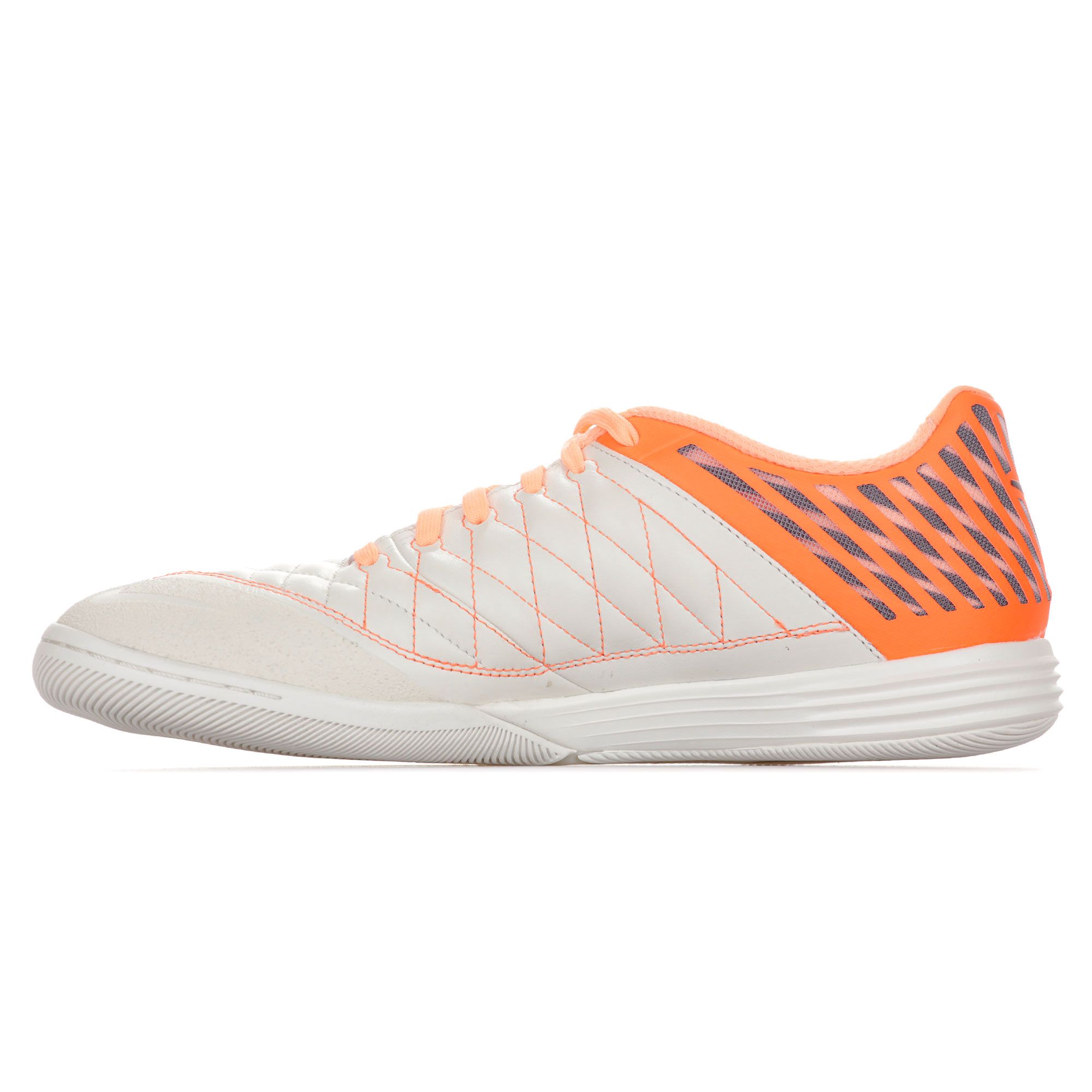 Zapatillas de Fútbol Sala LunarGato II IC Naranja Blanco - Fútbol Factory