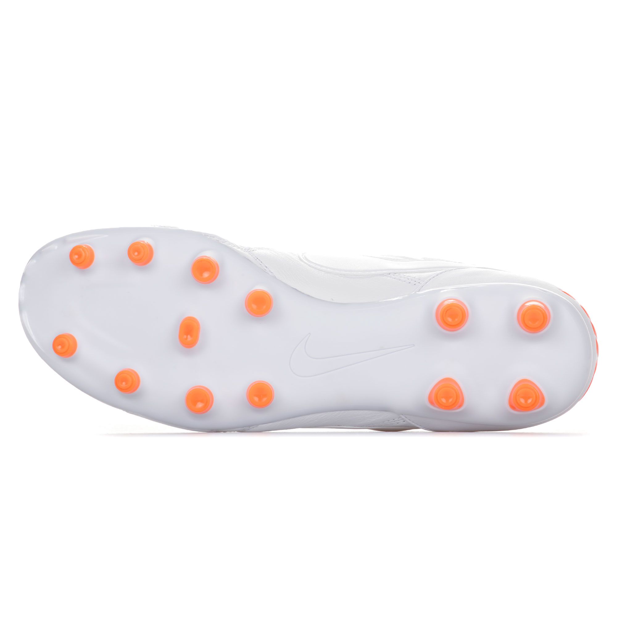 Botas de Fútbol Premier II FG Blanco Naranja - Fútbol Factory