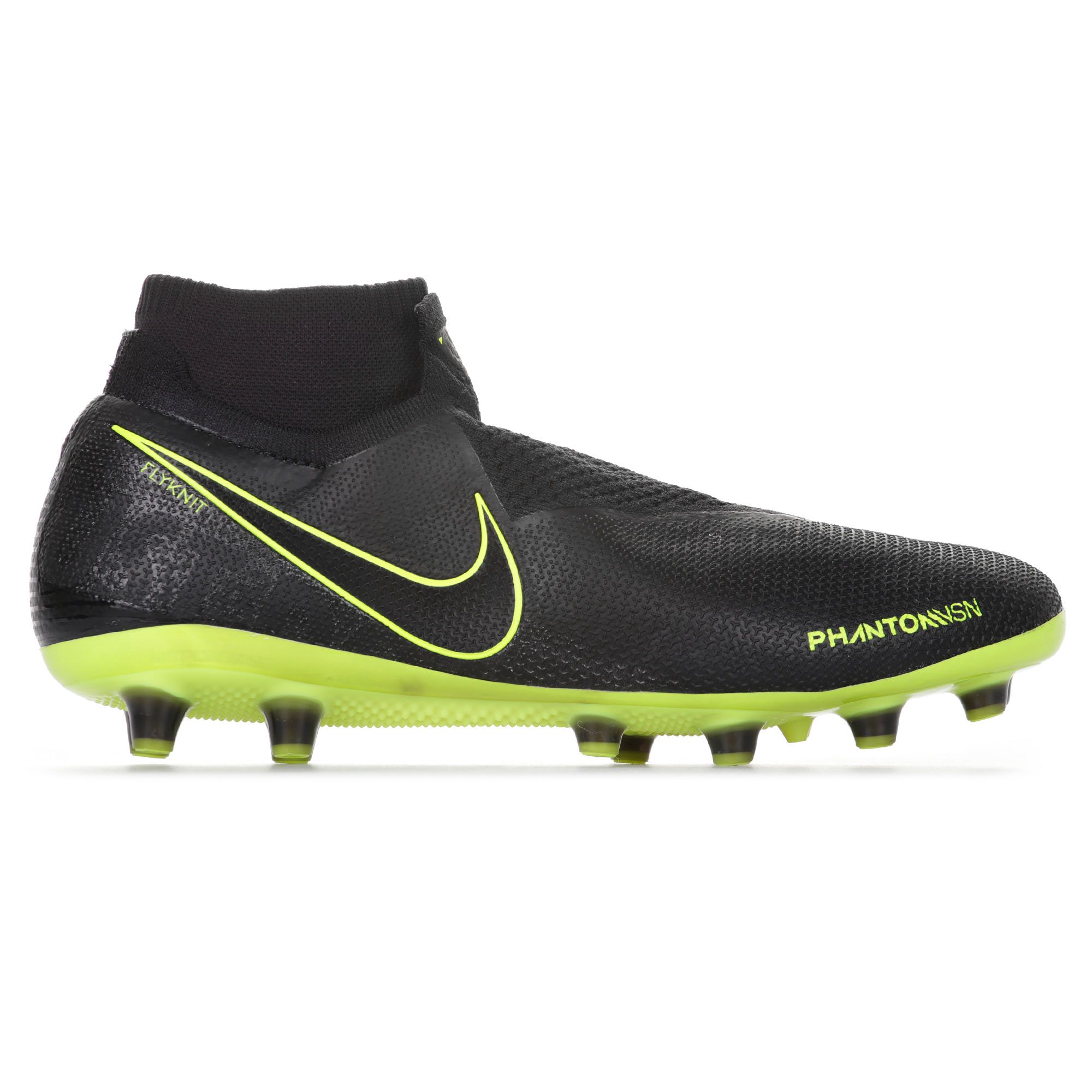 Botas de fútbol Phantom Vision Elite AG-PRO Negro Fluor Botas de fútbol Phantom Vision Elite AG-PRO Negro Fluor - Fútbol Factory