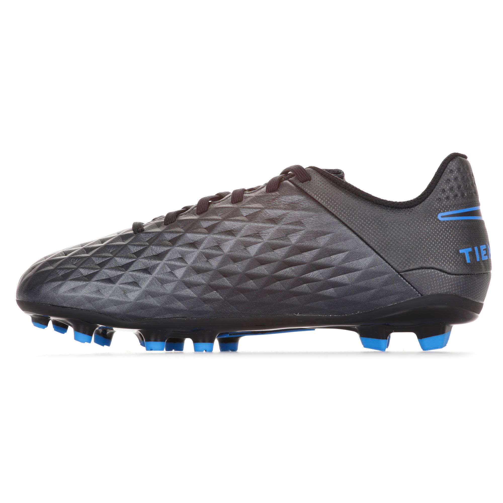 Botas de Fútbol Tiempo Legend 8 Academy MG/FG Junior Negro Azul - Fútbol Factory
