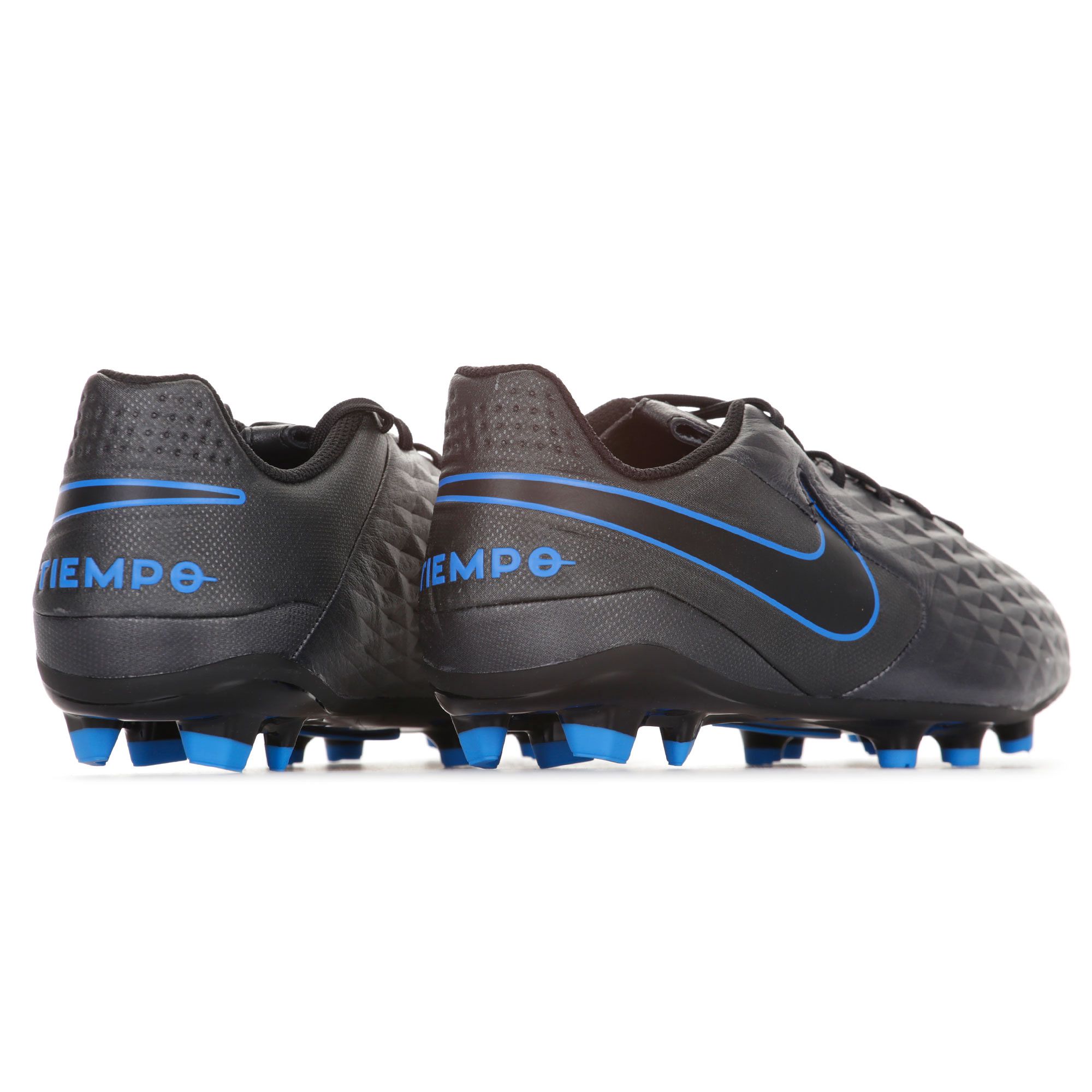 Botas de Fútbol Tiempo Legend 8 Academy MG/FG Junior Negro Azul - Fútbol Factory