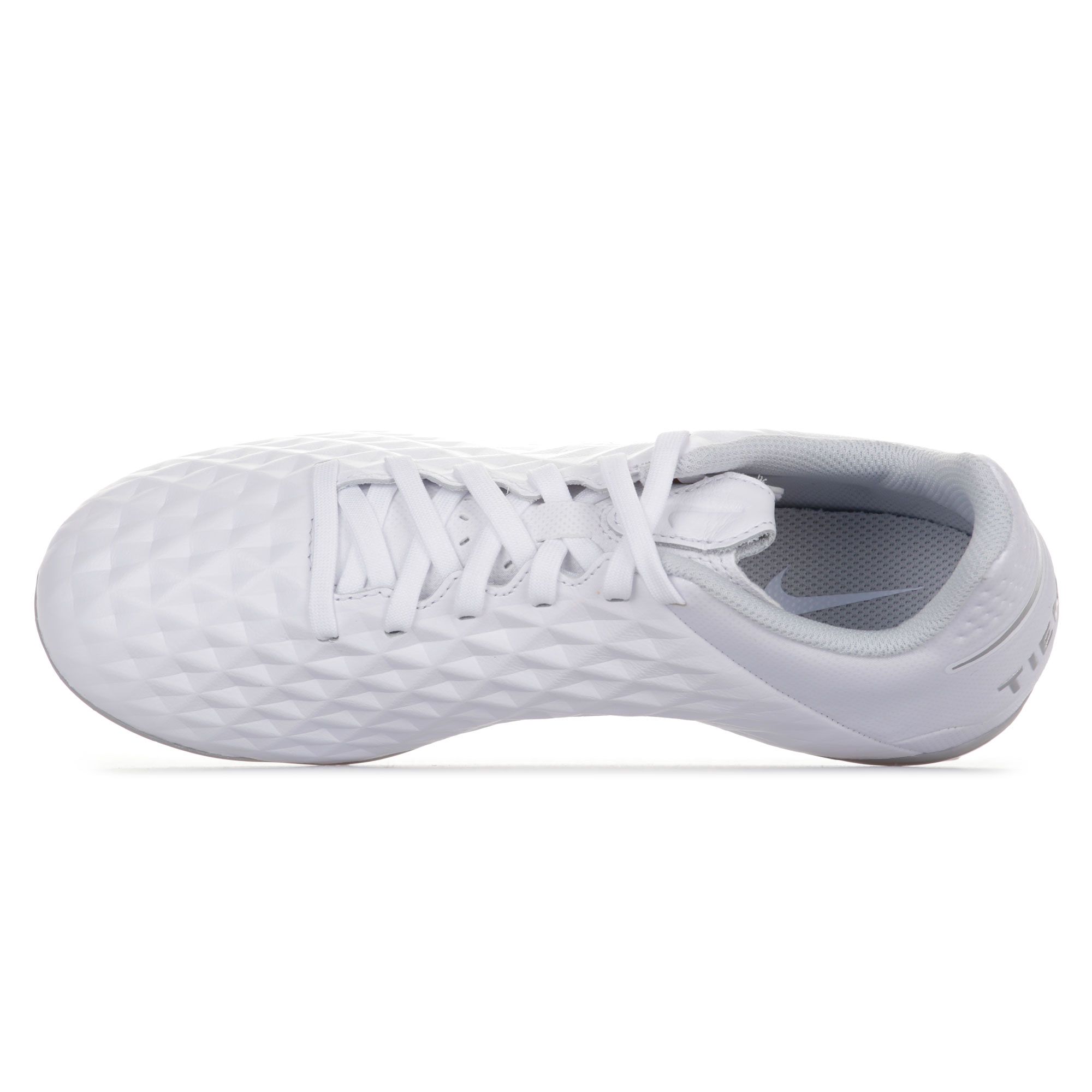 Botas de Fútbol Tiempo Legend 8 Academy MG/FG Junior Blanco Plata - Fútbol Factory