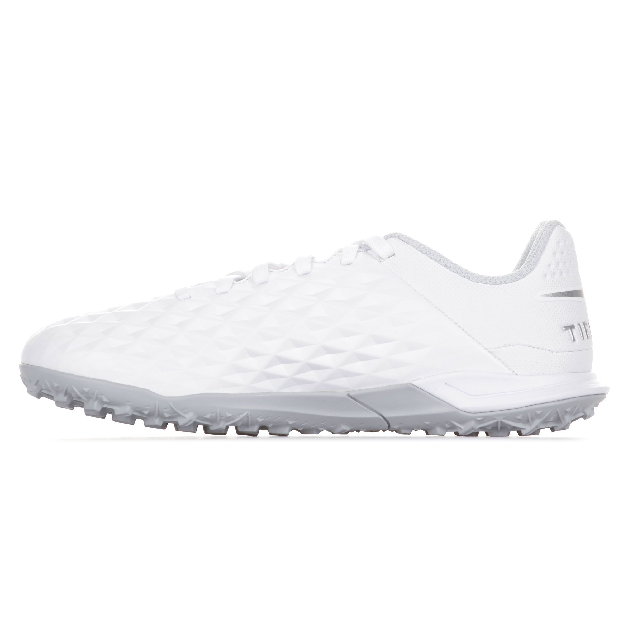 Botas de Fútbol Tiempo Legend 8 Academy Multitaco Junior Blanco Plata - Fútbol Factory
