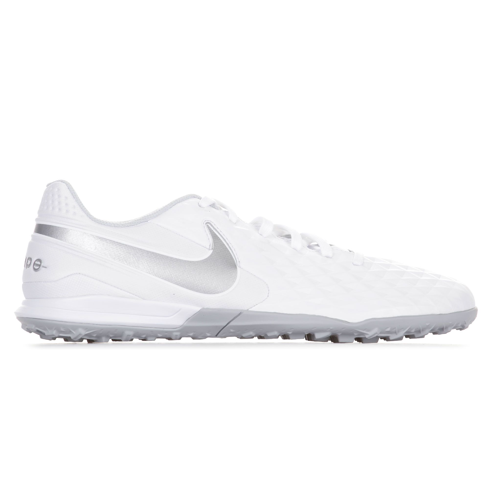 Botas de Fútbol Tiempo Legend 8 Academy Multitaco Blanco Plata - Fútbol Factory