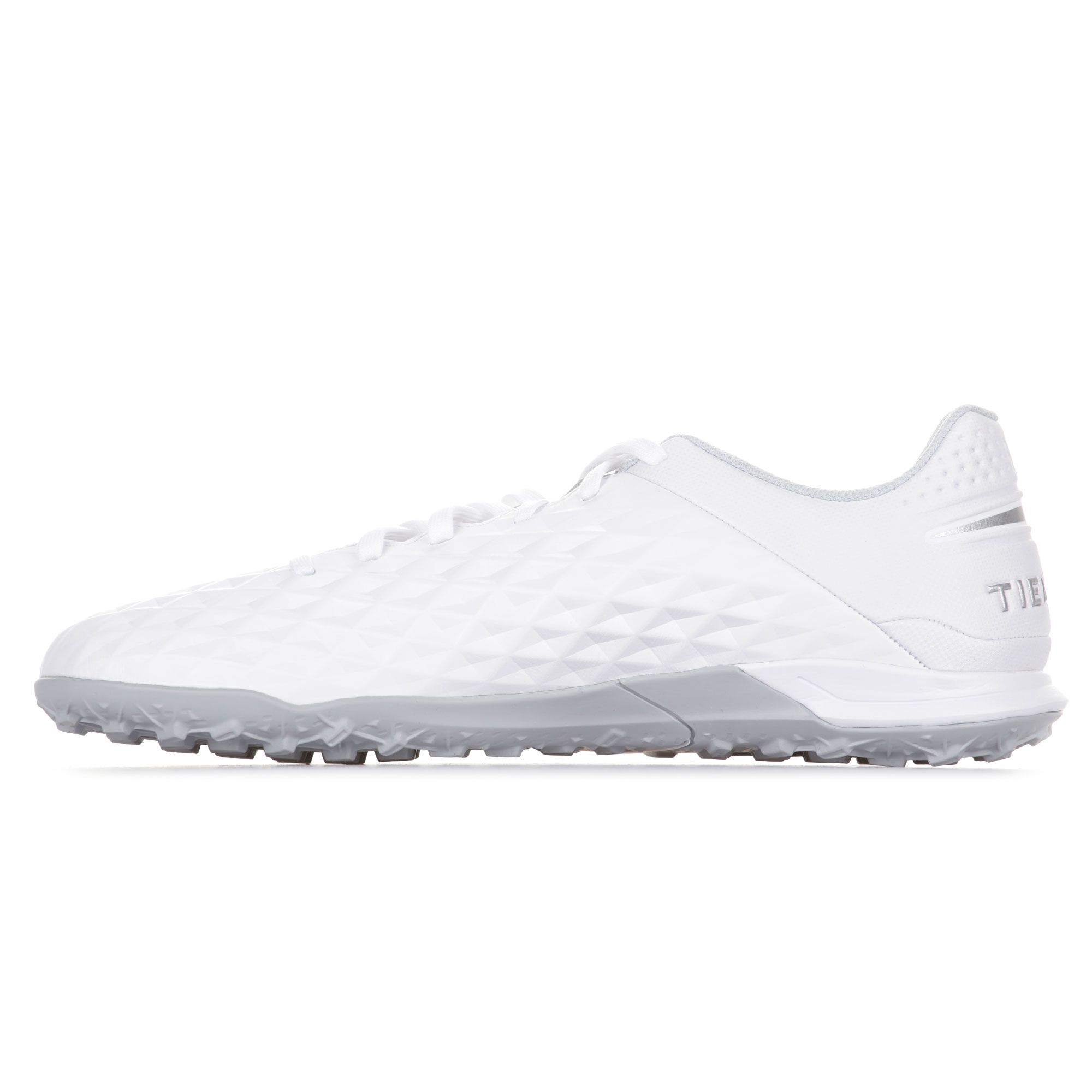 Botas de Fútbol Tiempo Legend 8 Academy Multitaco Blanco Plata - Fútbol Factory