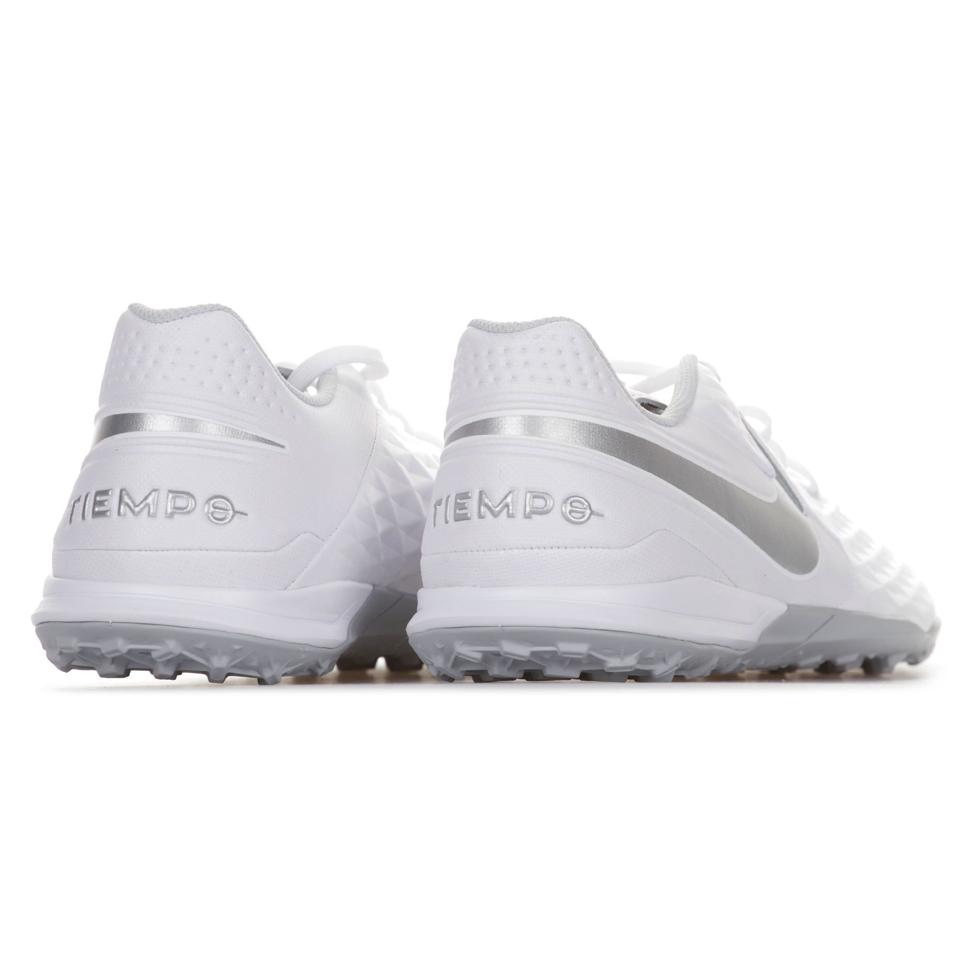 Botas de Fútbol Tiempo Legend 8 Academy Multitaco Blanco Plata - Fútbol Factory