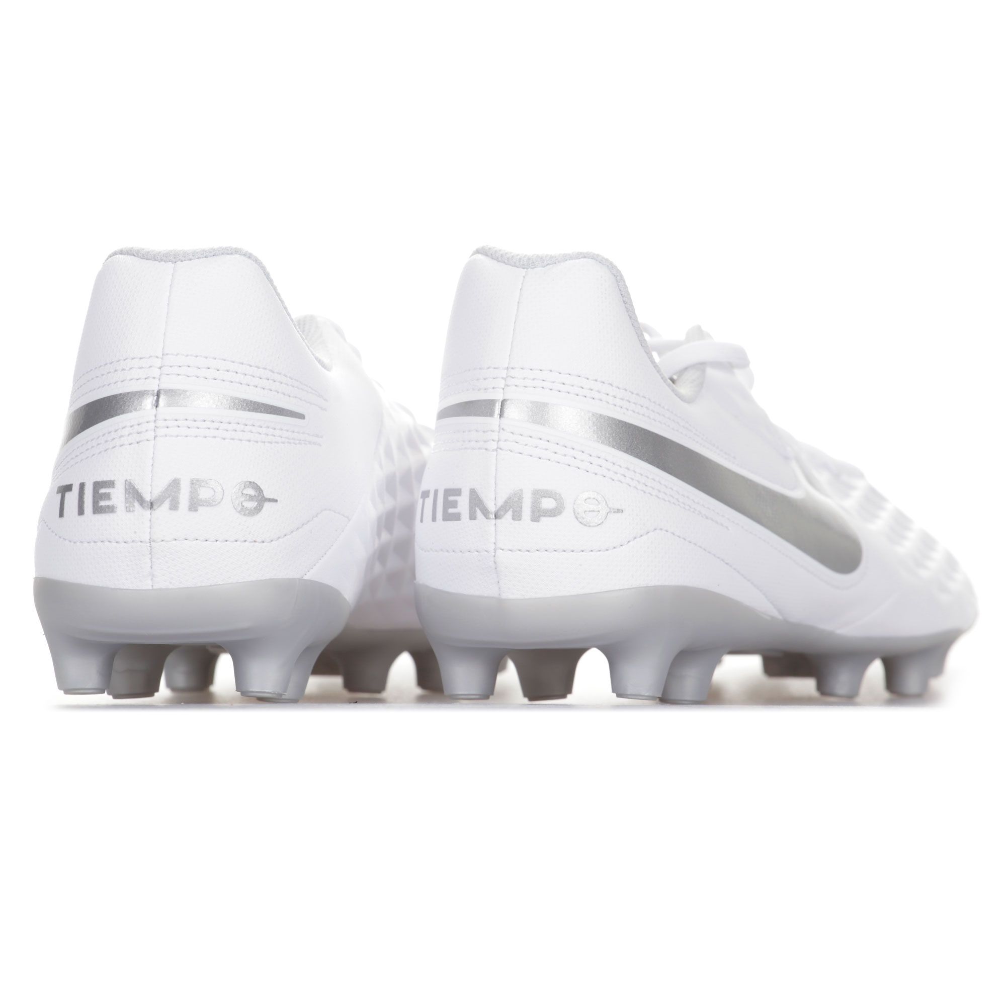 Botas de Fútbol Tiempo Legend 8 Club MG/FG Blanco Plata - Fútbol Factory