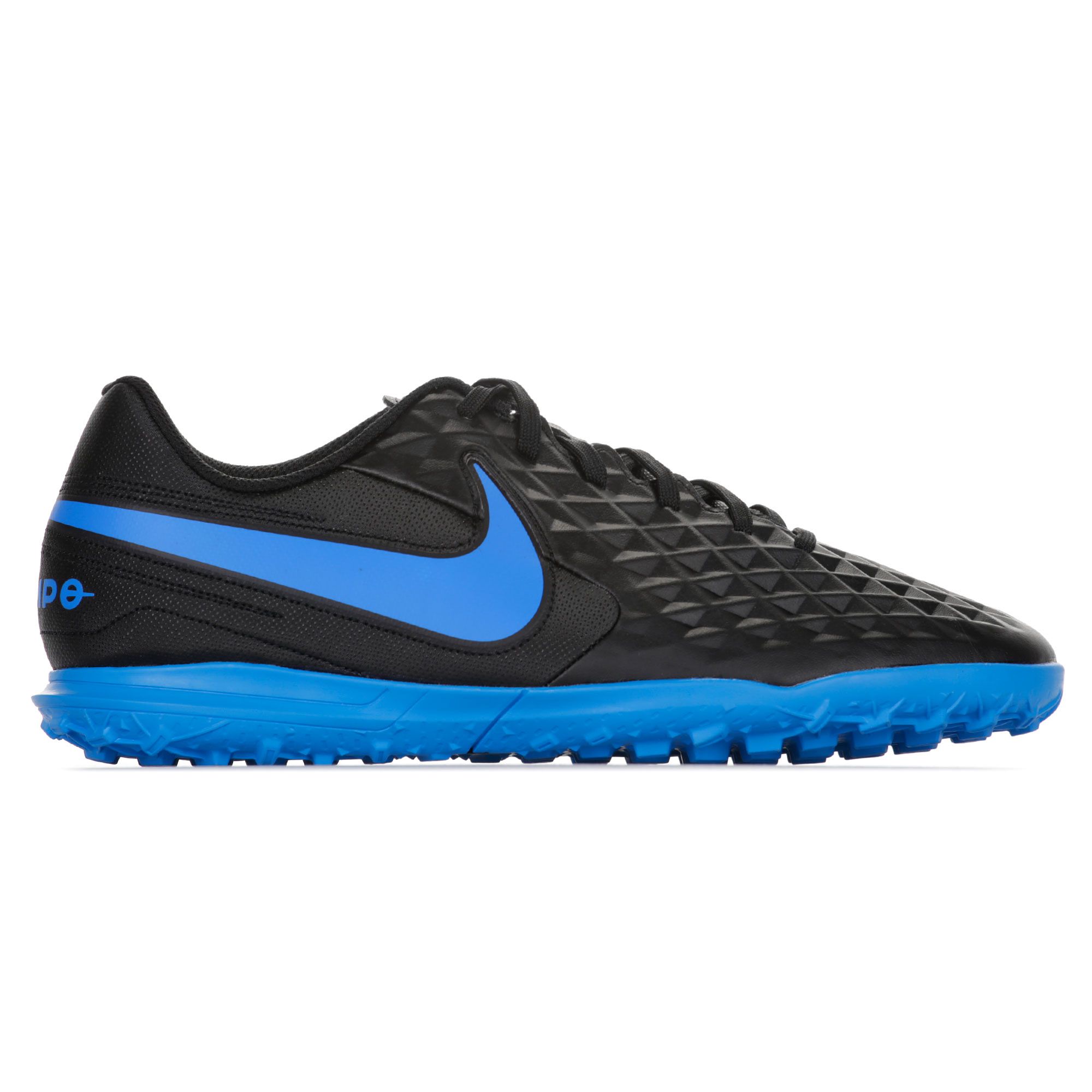 Botas de Fútbol Tiempo Legend 8 Club Multitaco Negro Azul - Fútbol Factory