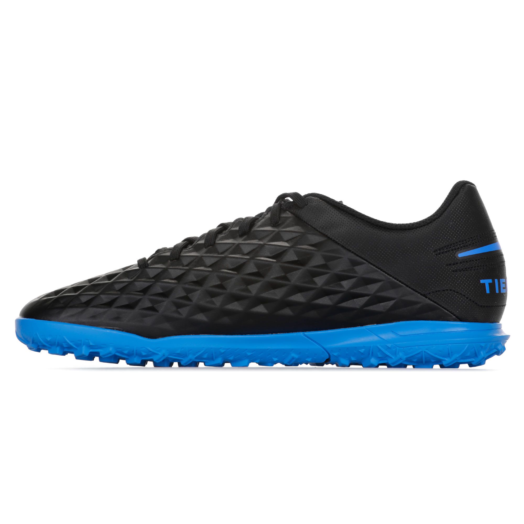 Botas de Fútbol Tiempo Legend 8 Club Multitaco Negro Azul - Fútbol Factory