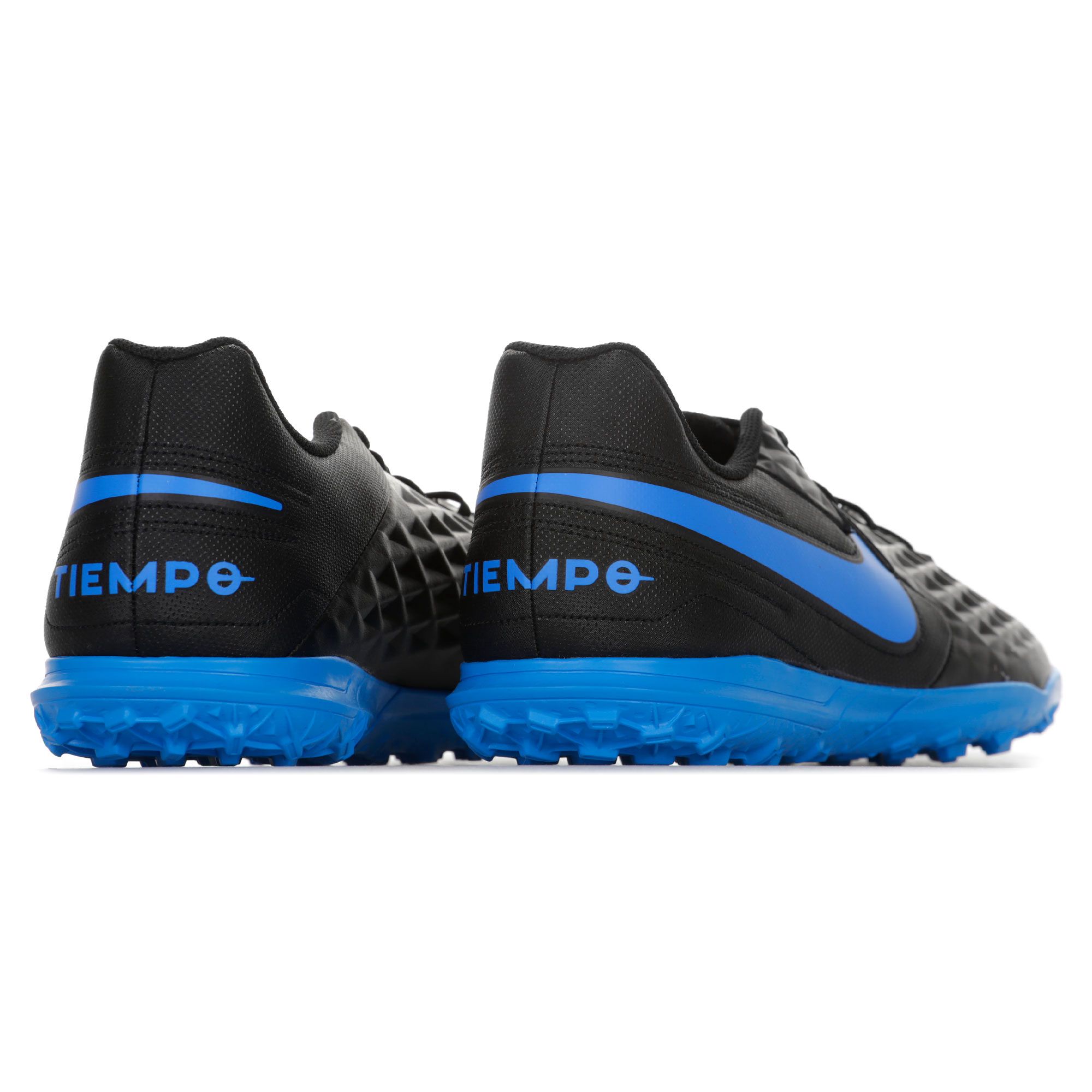 Botas de Fútbol Tiempo Legend 8 Club Multitaco Negro Azul - Fútbol Factory