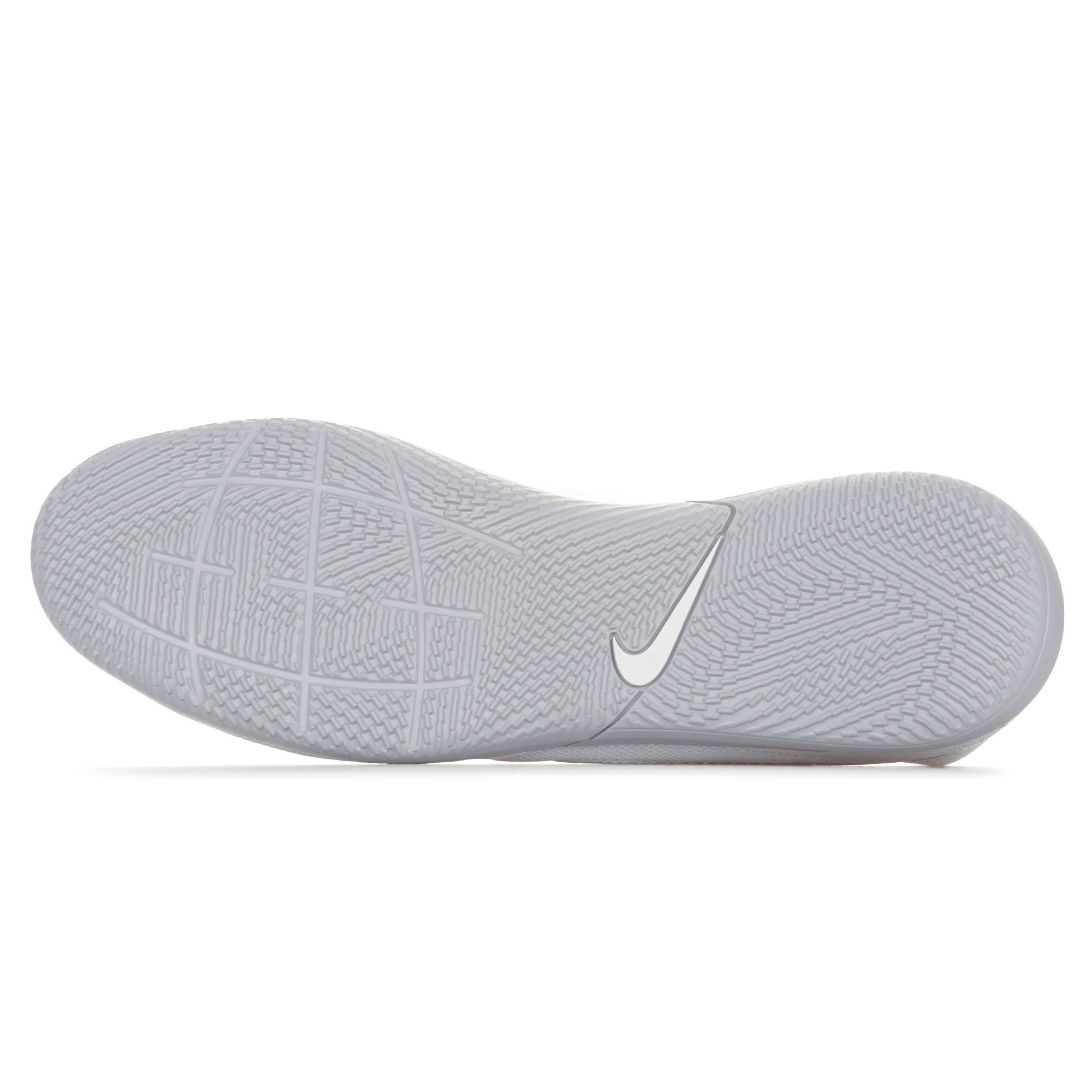 Zapatillas de Fútbol Sala Tiempo Legend 8 Club Blanco Plata - Fútbol Factory