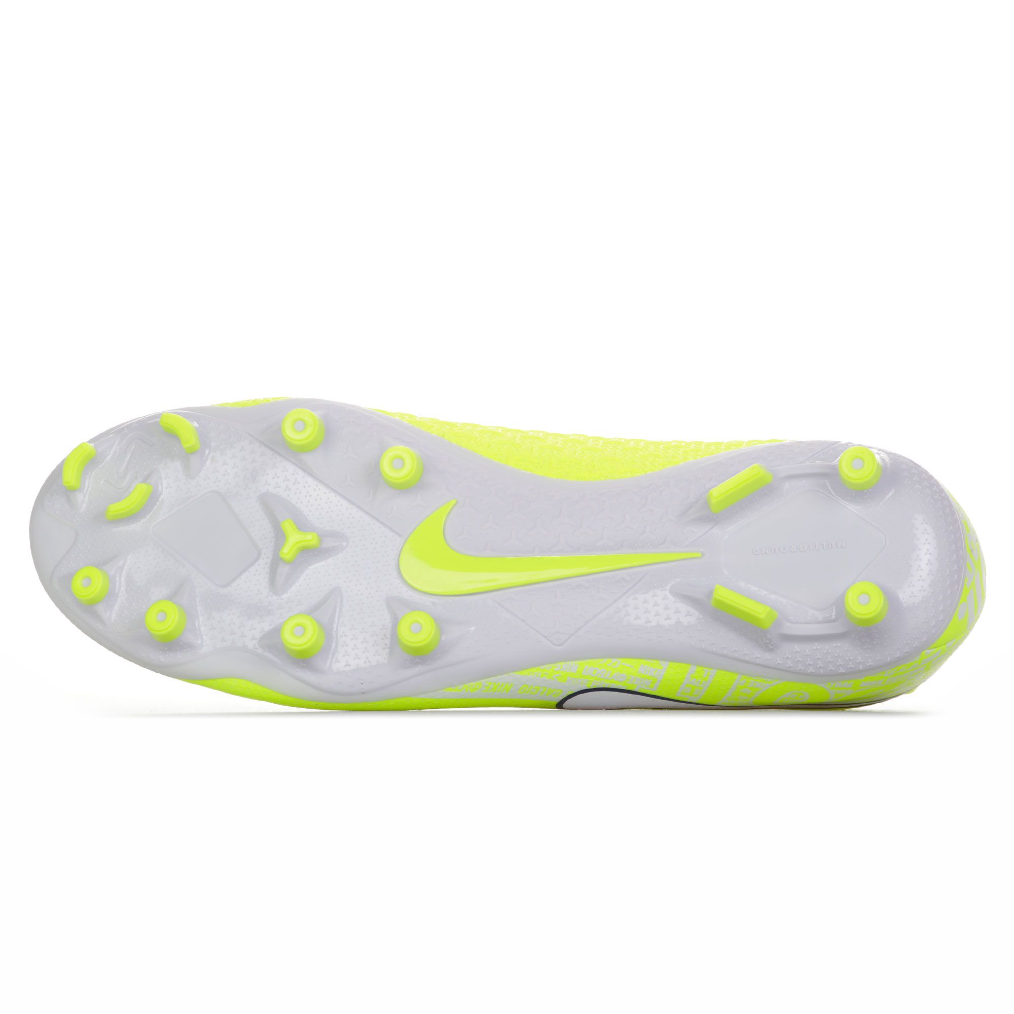 Botas de Fútbol Phantom Vision Academy DF FG/MG Amarillo Fluor - Fútbol Factory