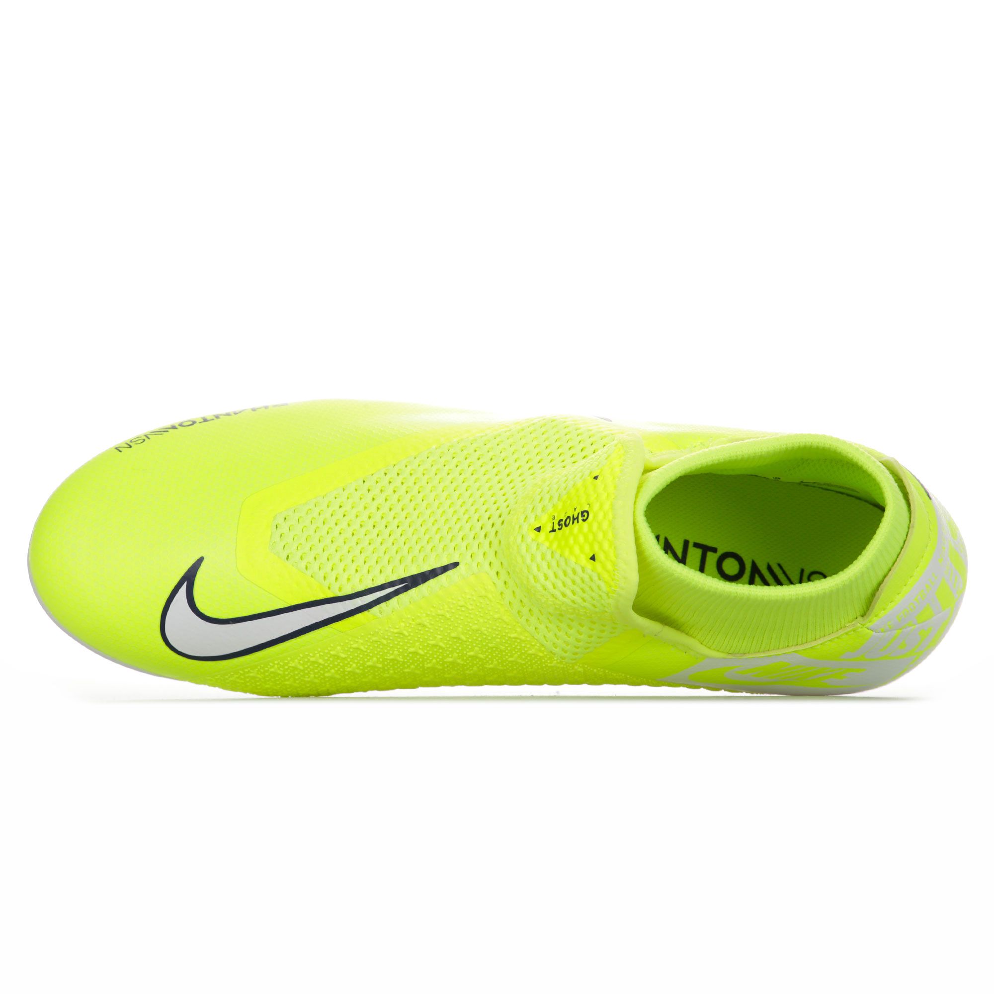 Botas de Fútbol Phantom Vision Academy DF FG/MG Amarillo Fluor - Fútbol Factory