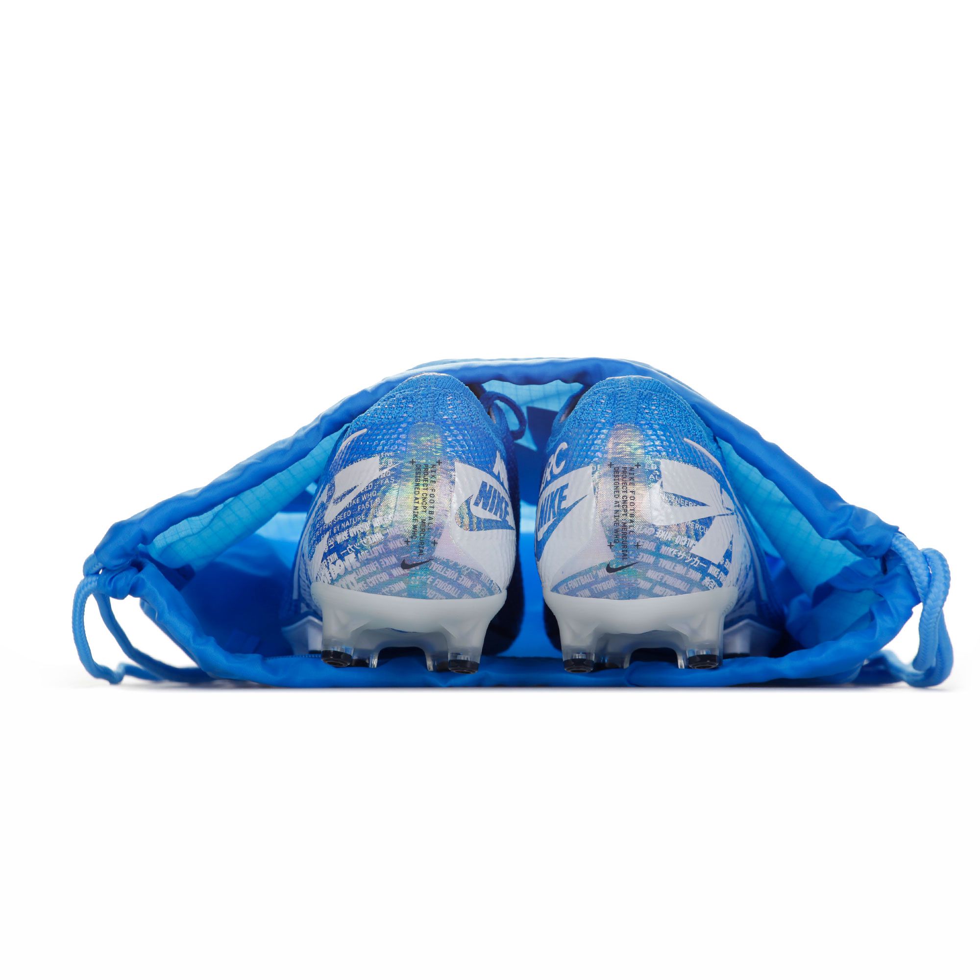 Botas de fútbol Mercurial Vapor 13 Elite AG-PRO Azul Blanco - Fútbol Factory